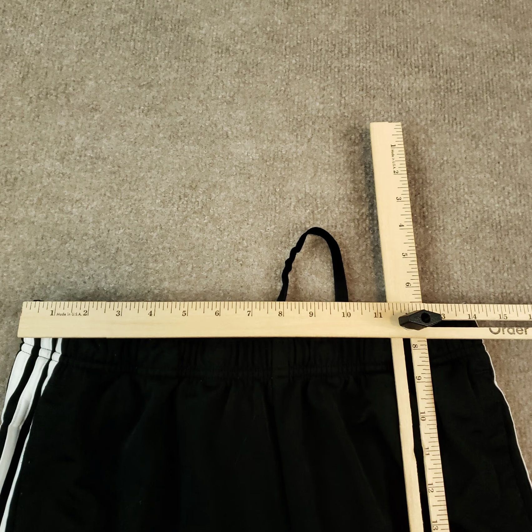 Adidas Adidas Pants Mens Large Black Jogger Pockets Drawstring Elastic Waist Casual Sport Size US 28 / EU 44 - 4 Thumbnail