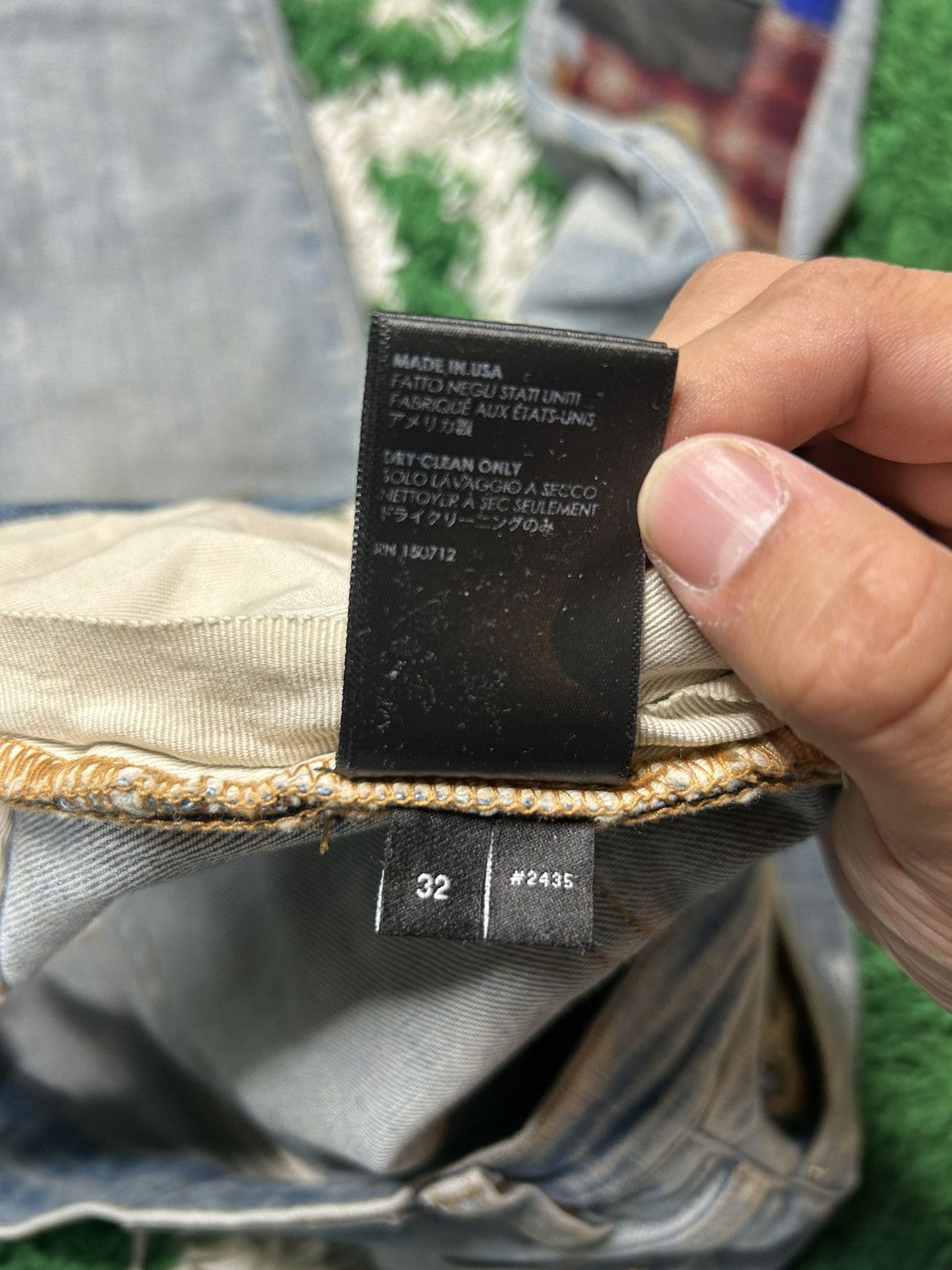 Amiri Amiri Patchwork Jeans Size US 32 / EU 48 - 5 Thumbnail