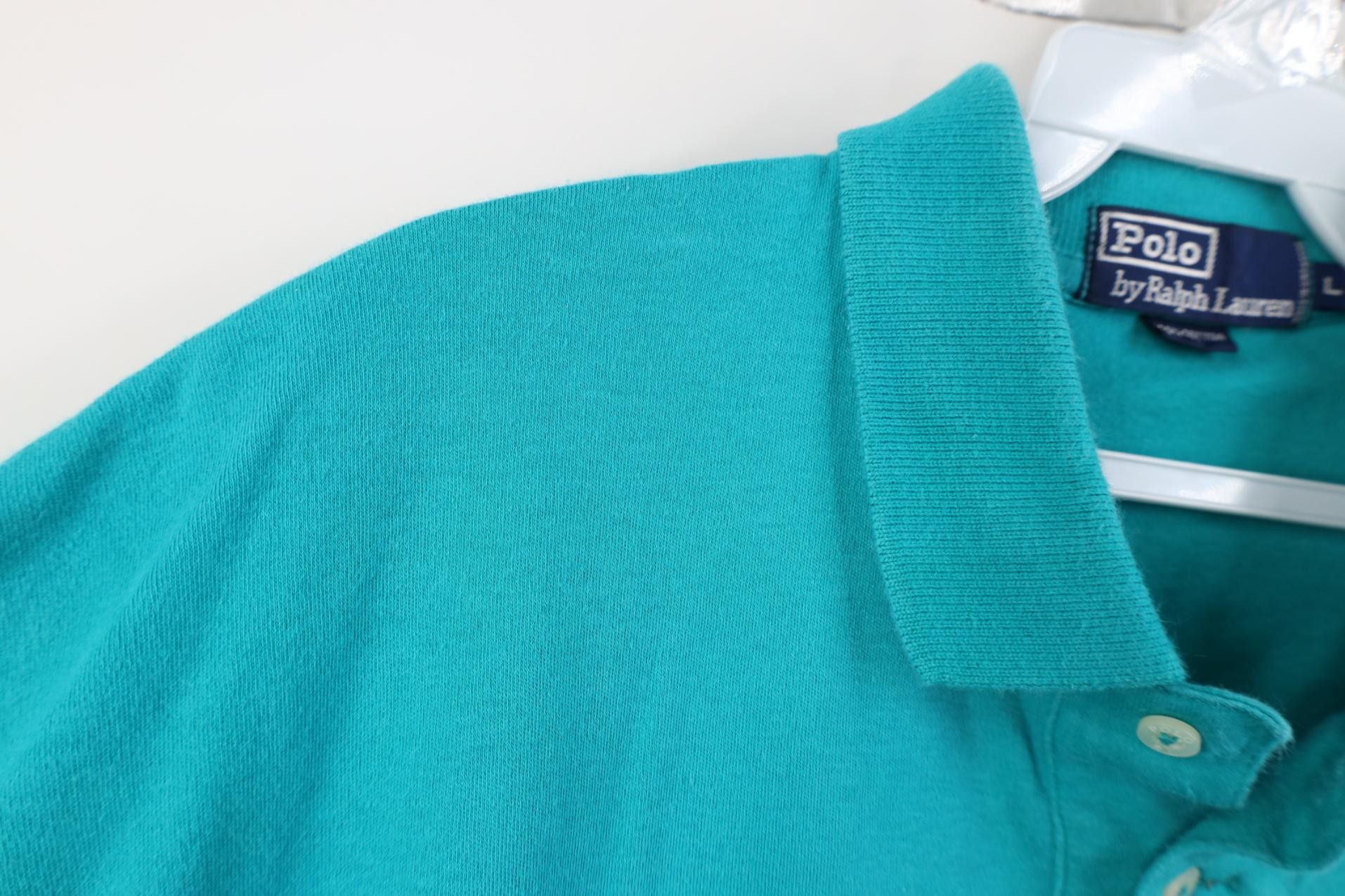 Polo Ralph Lauren Vintage 90s Ralph Lauren Country Club Soft Cotton Polo Size US L / EU 52-54 / 3 - 7 Thumbnail