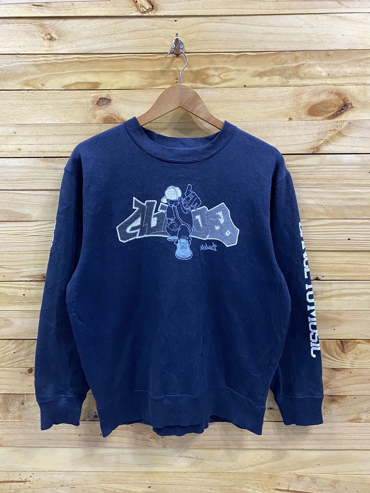 Rap Tees Vintage DACK DIVE dance to music crewneck sweatshirt Size US M / EU 48-50 / 2 - 1 Thumbnail