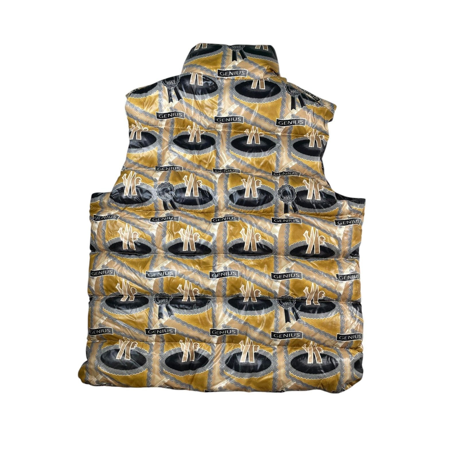 Moncler Moncler Genius Black & Gold Puffer Vest Size US L / EU 52-54 / 3 - 2 Thumbnail