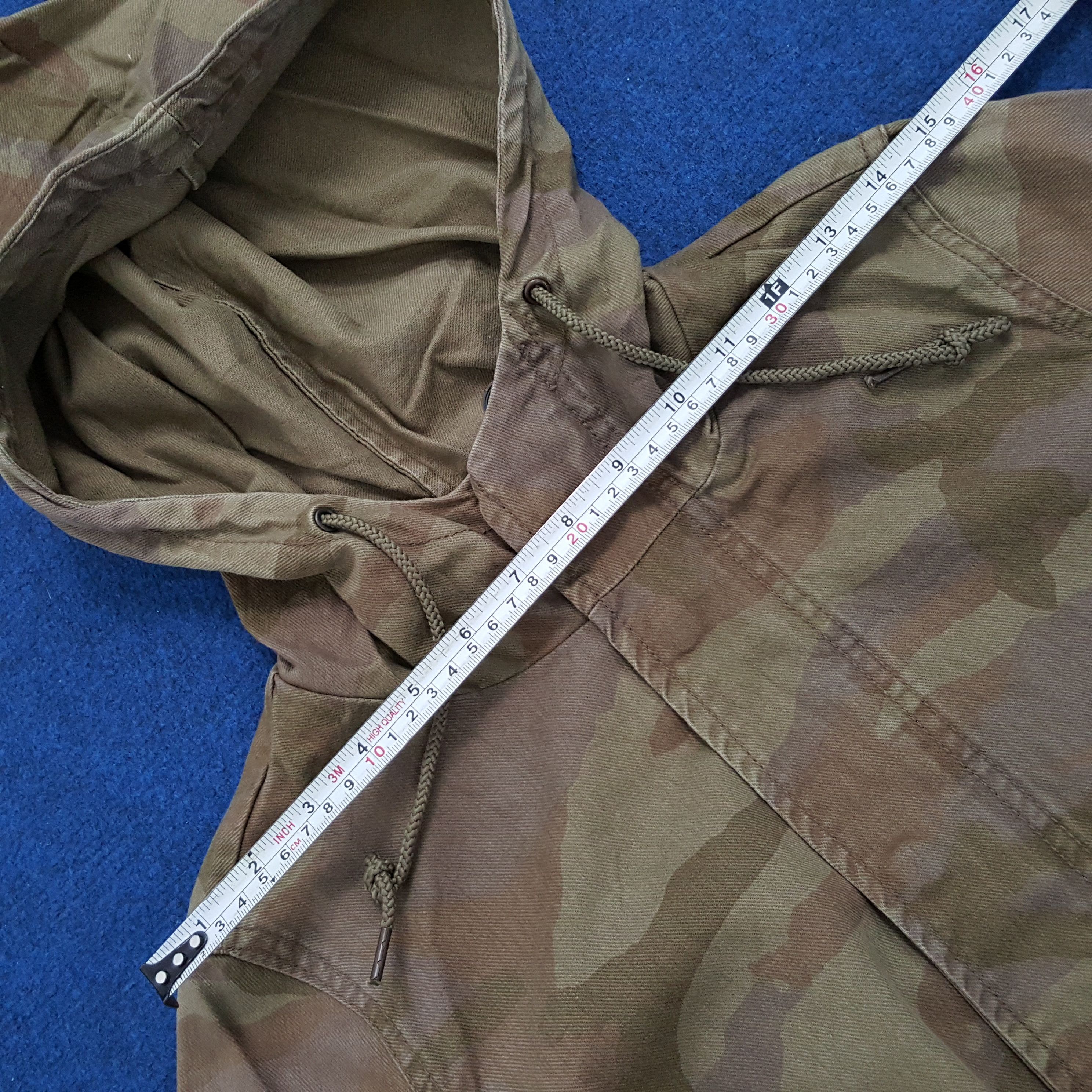 Levi's × Levi's Vintage Clothing × Vintage Vintage Levi's Winter Fleece Sleeve Camo Jacket Size US XS / EU 42 / 0 - 11 Thumbnail