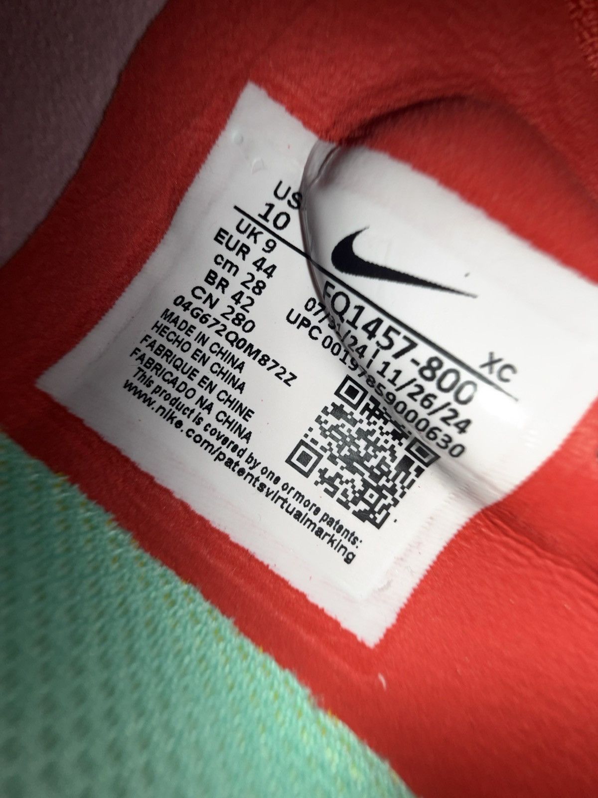 Nike Nike Mercurial Vapor 16 Elite Size US 10 / EU 43 - 9 Thumbnail