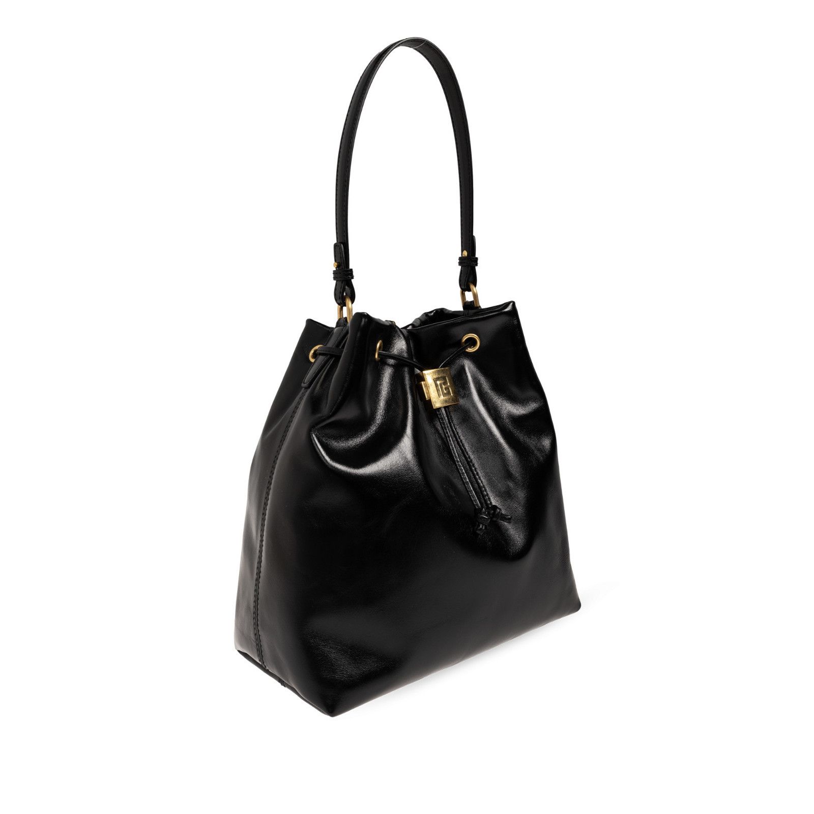 Balmain BALMAIN Pulse Black Leather Backpack New & Authentic Size ONE SIZE - 3 Thumbnail