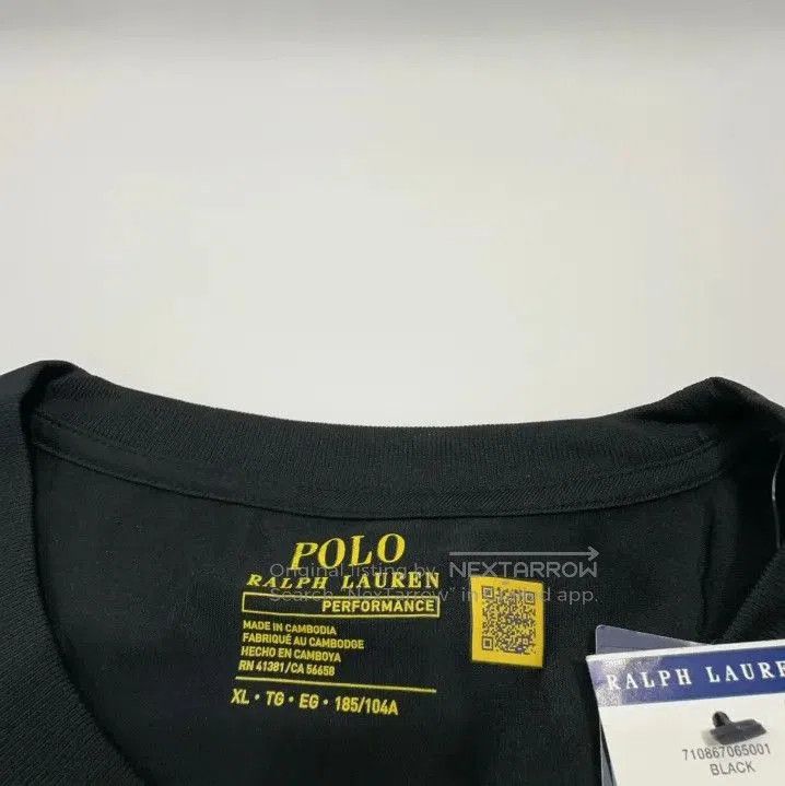 Polo Ralph Lauren Polo Ralph Lauren Solid Round Neck Short Sleeve. Size US XL / EU 56 / 4 - 4 Thumbnail