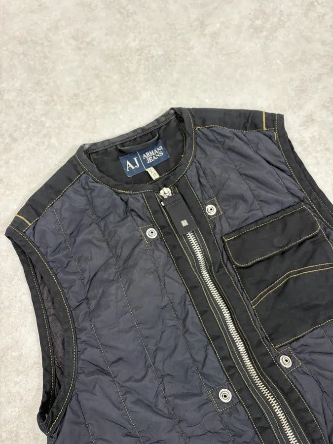 Armani 2000s Armani Navy AJ Tactical Vest Size US S / EU 44-46 / 1 - 5 Thumbnail