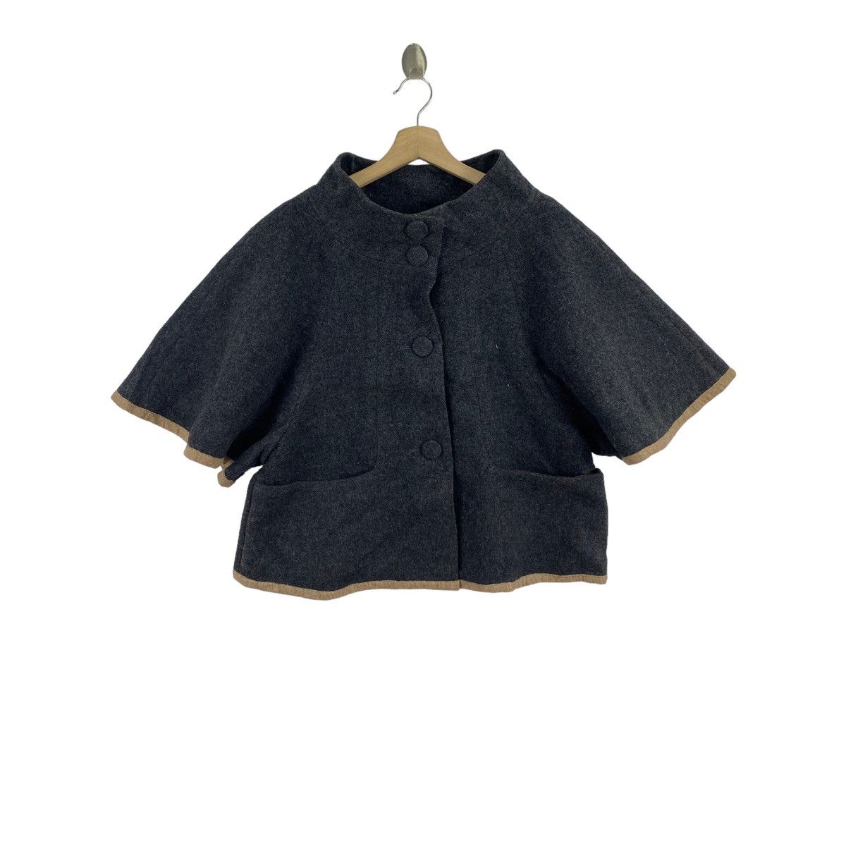 Laura Ashley LAURA ASHLEY LONDON United Kingdom Brand Wool Tweed Coat Size M / US 6-8 / IT 42-44 - 1 Thumbnail