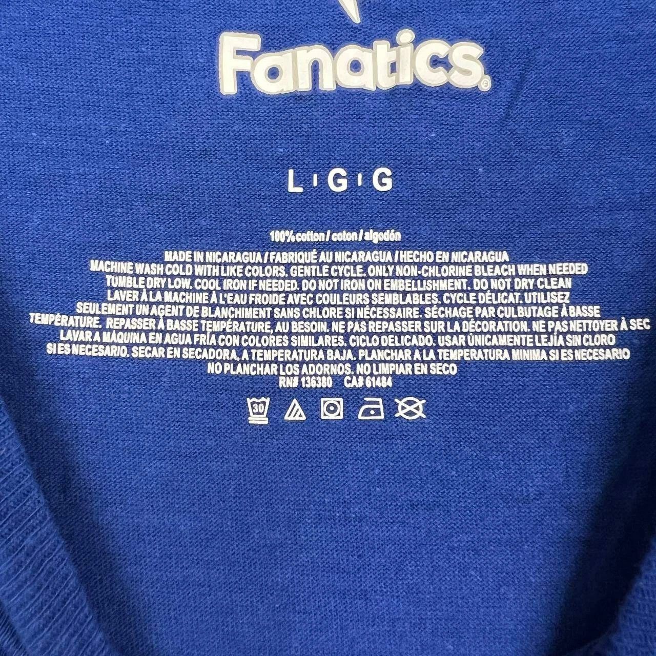 Other New York Giants Shirt Men Fanatics Short Sleeve Crew Neck L Size US L / EU 52-54 / 3 - 4 Thumbnail