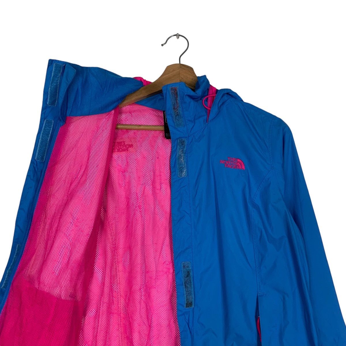 The North Face THE NORTH FACE Blue Hoodie Jacket Rain Jacket #1241-C56 Size S / US 4 / IT 40 - 11 Thumbnail