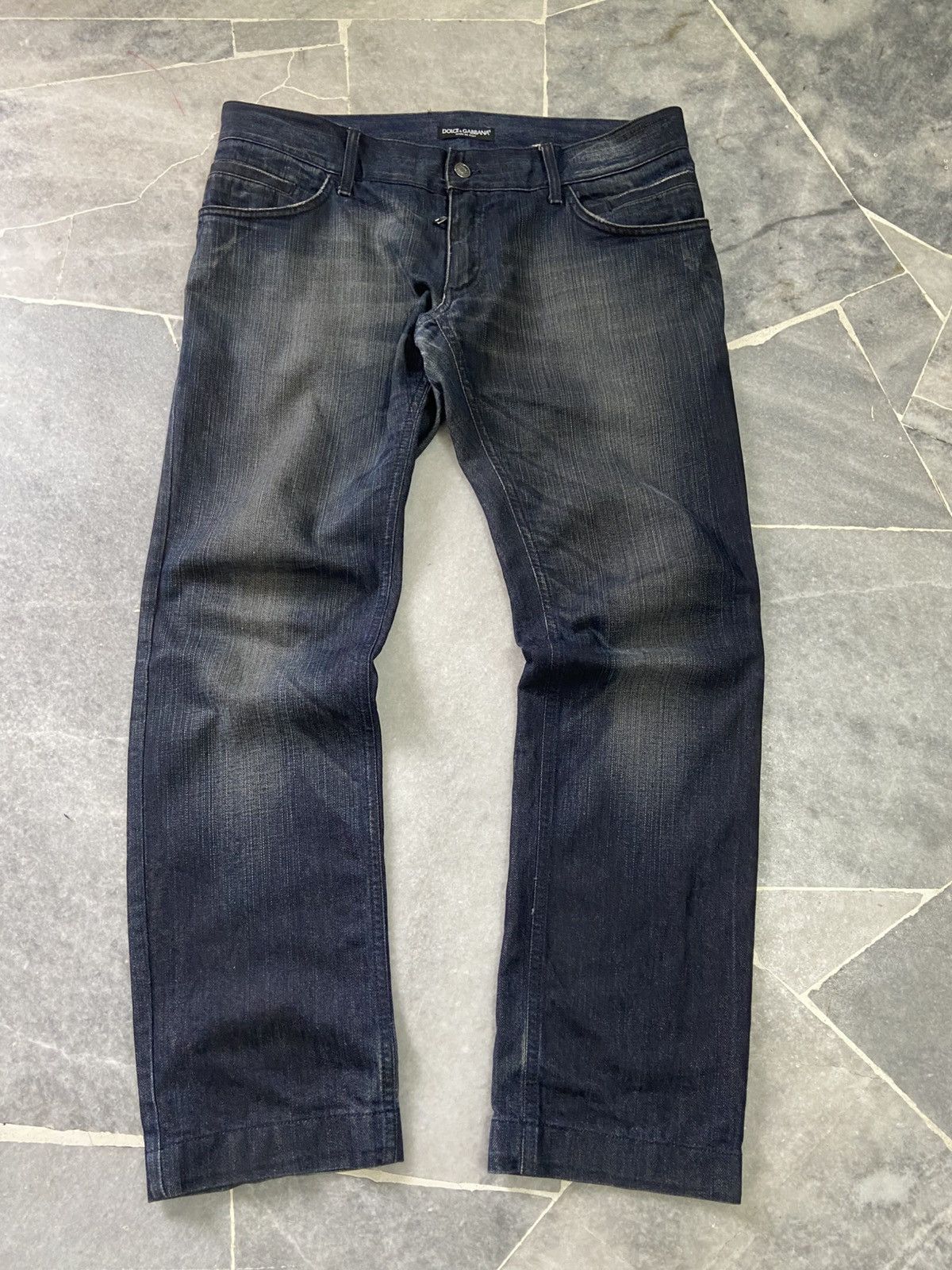 Dolce & Gabbana Dolce Gabbana Distressed denim Jeans Size US 34 / EU 50 - 1 Thumbnail