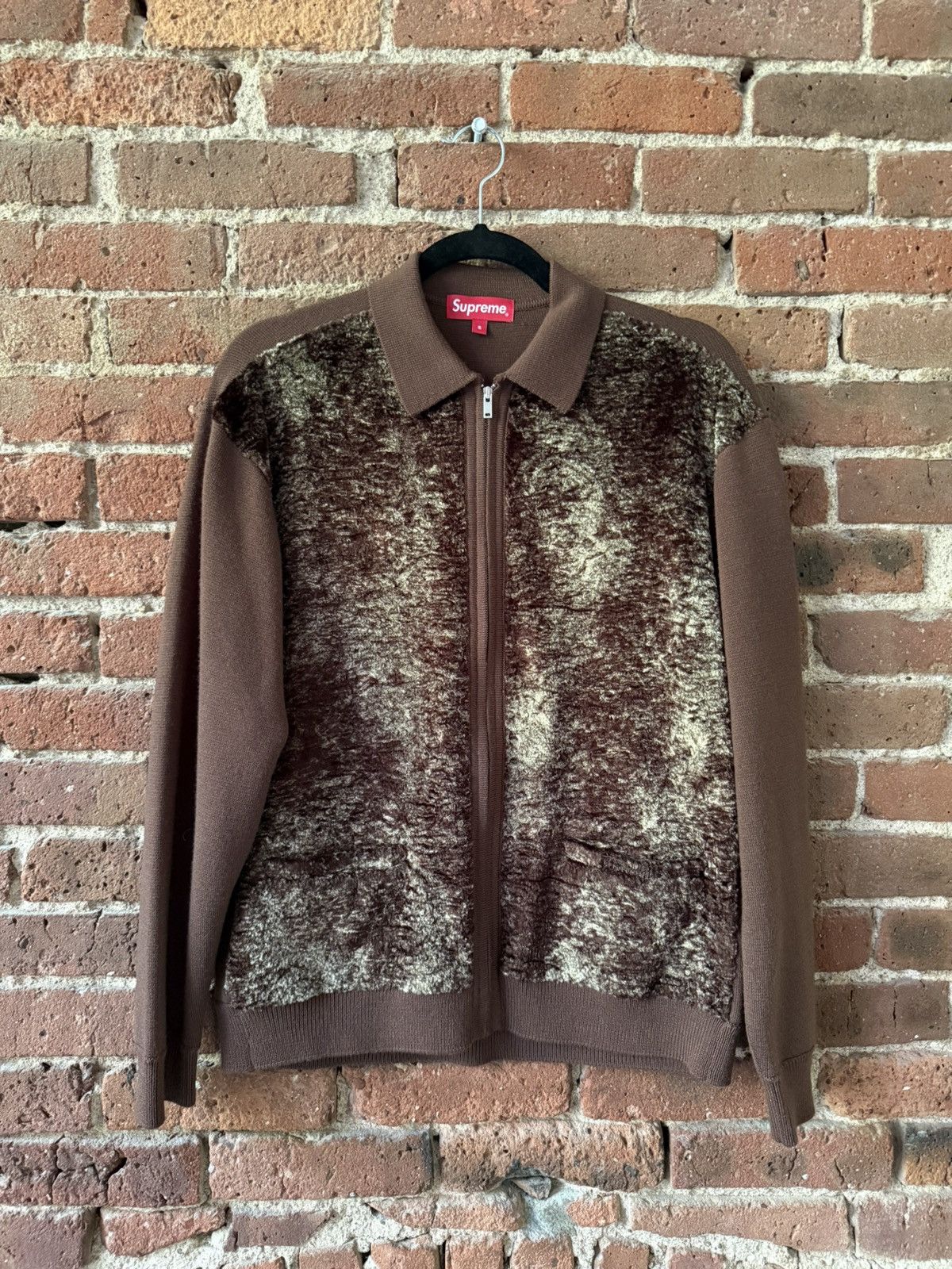 Supreme Zip Up Cardigan | Grailed
