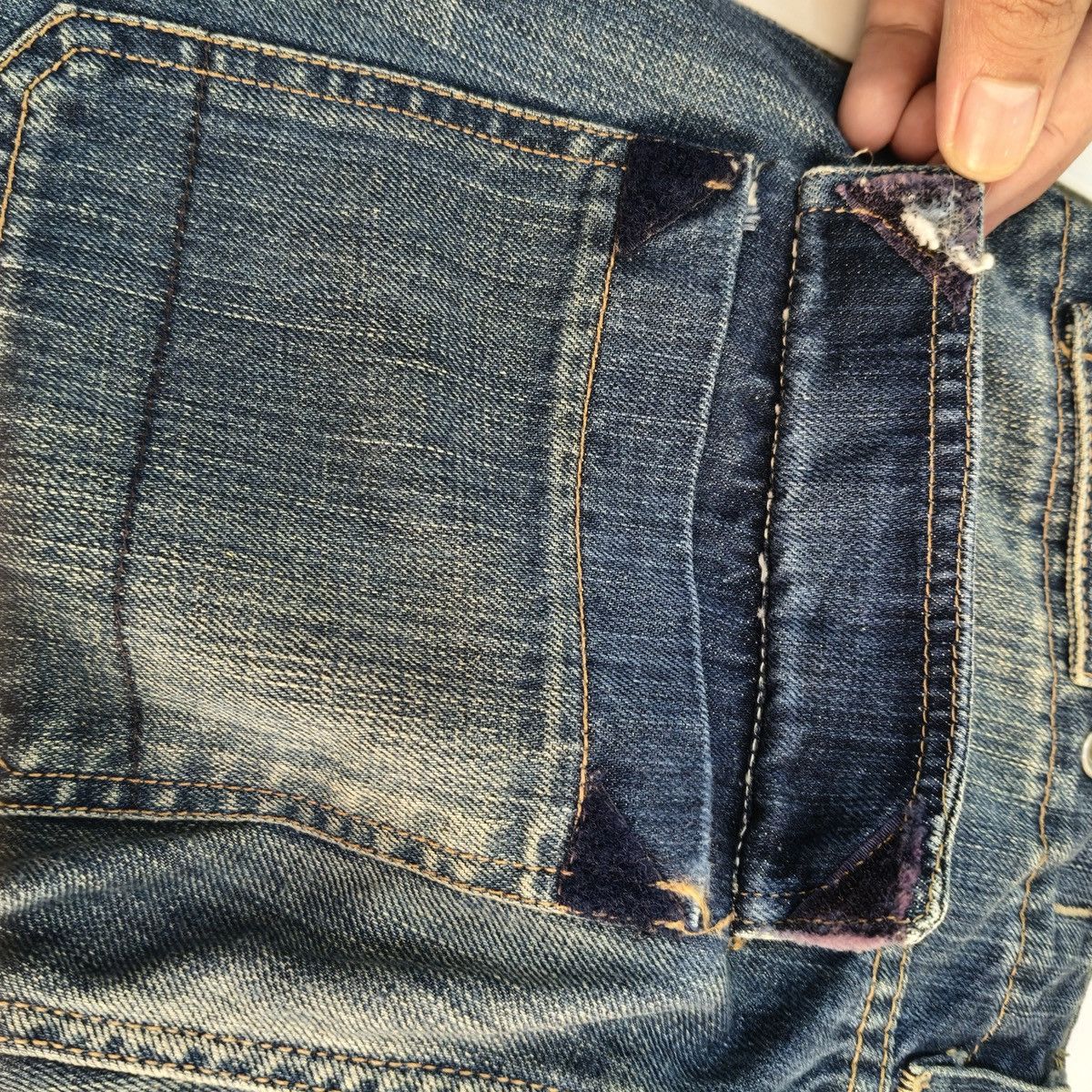 Express Vintage Y2K Express Bush Pant Flare Denim Zip Ankle Size US 29 - 12 Thumbnail