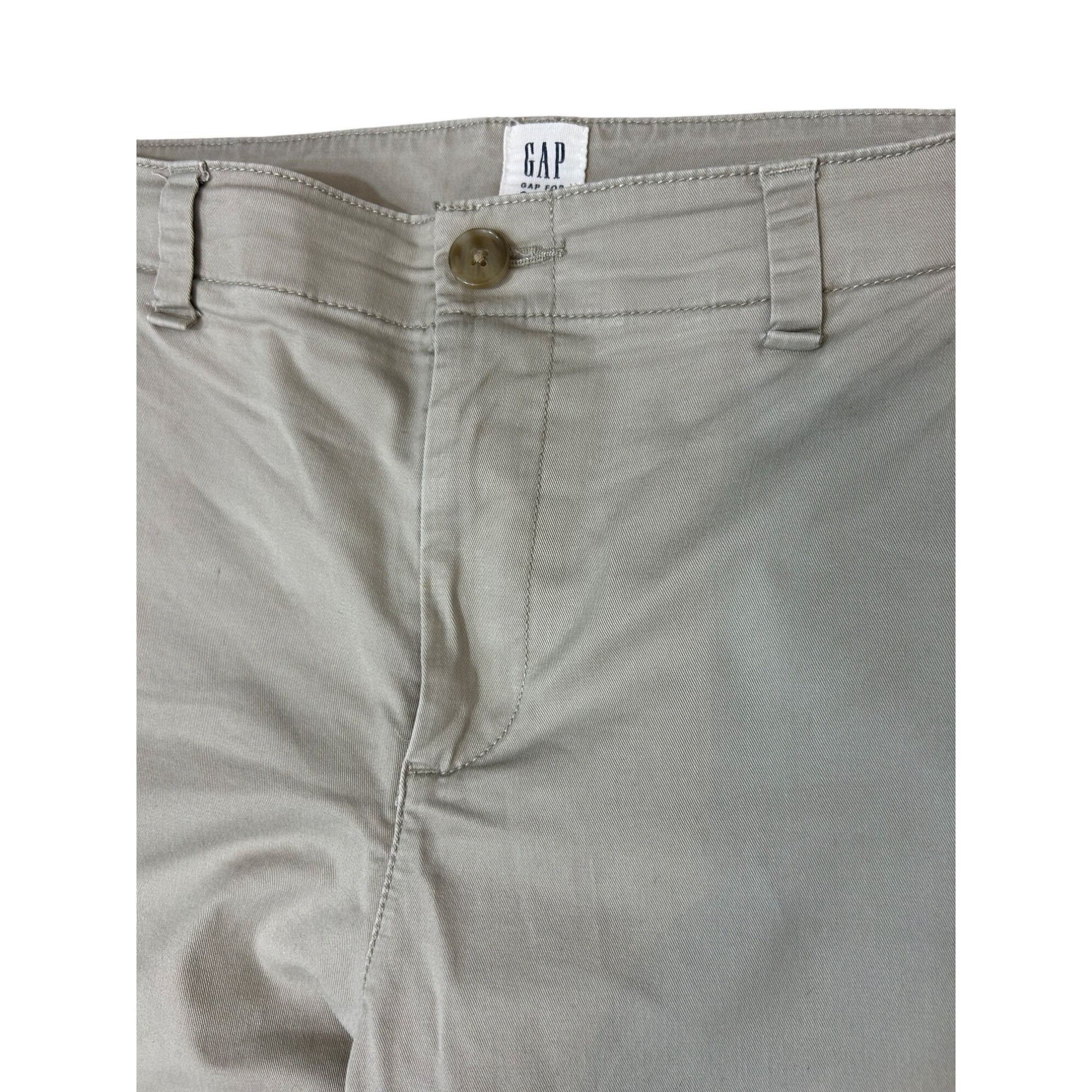 Gap GAP Girlfriend Khaki Ankle Pants 8 Chinos Casual Pockets Loo Size 30" / US 8 / IT 44 - 15 Thumbnail