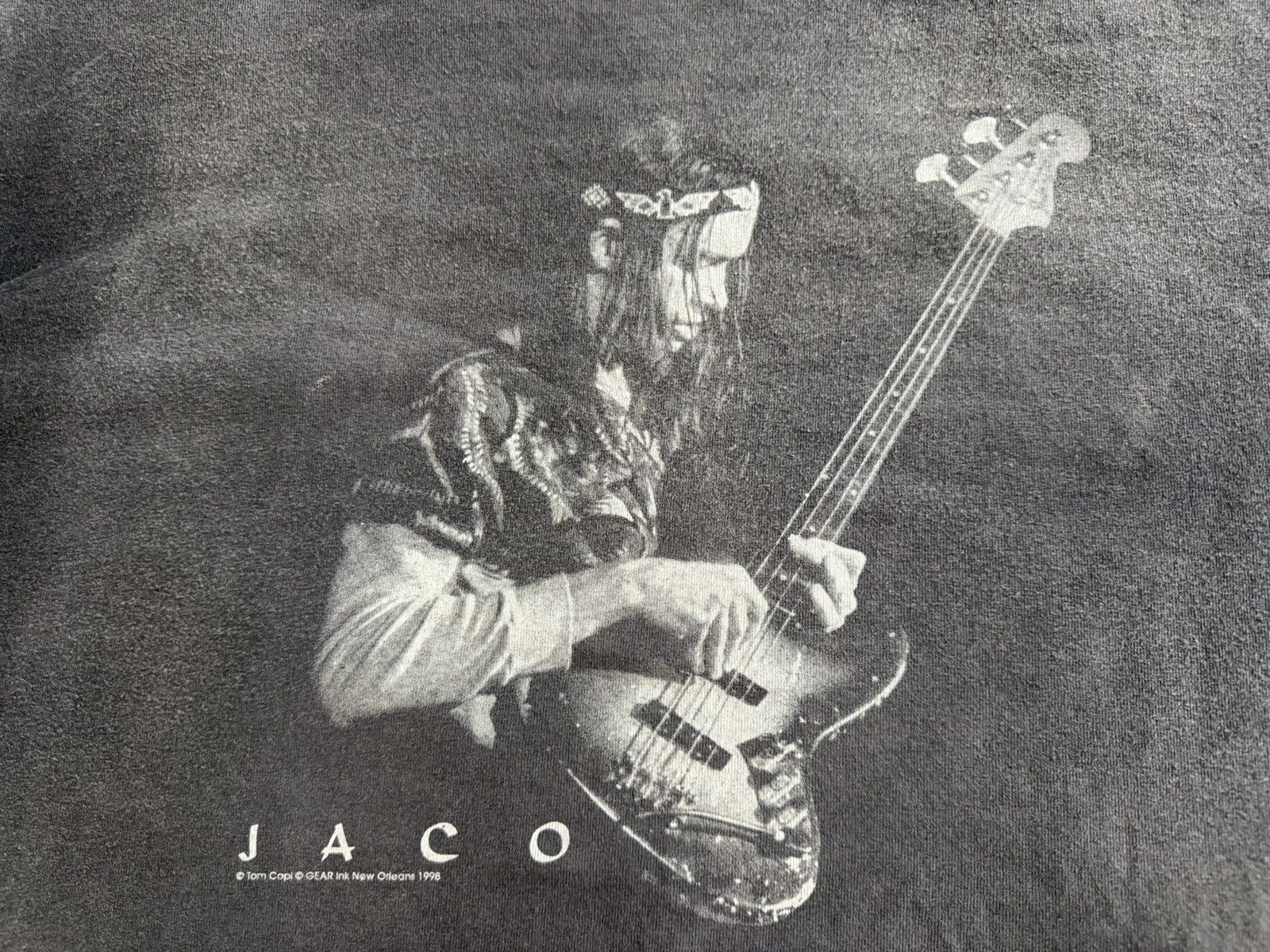 Band Tees Vintage 90s Jaco Pastorius T-Shirt Jazz Rare XXL Size US XXL / EU 58 / 5 - 4 Thumbnail