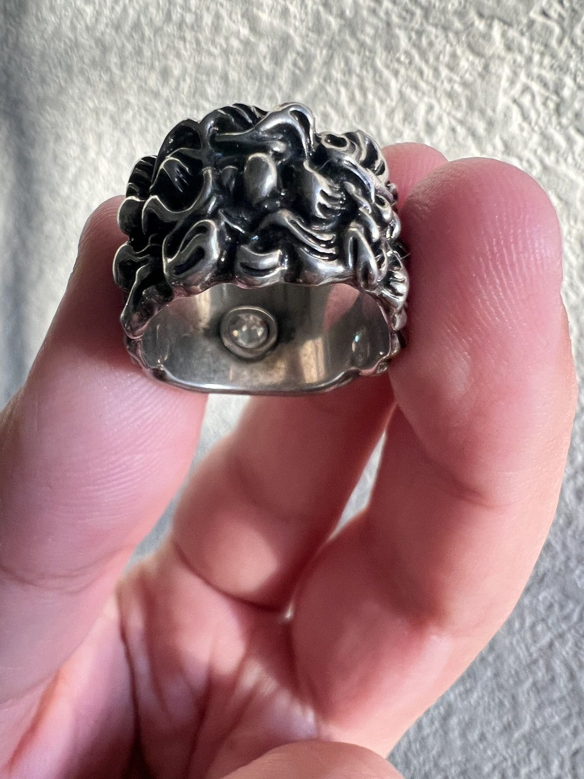Gucci RARE GUCCI RING - Lion Mane with Stone Size ONE SIZE - 1 Thumbnail