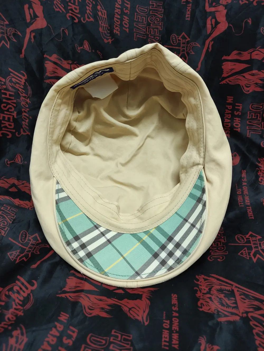 Burberry BURBERRY BLUE LABEL VINTAGE BARETTA CAP Size ONE SIZE - 8 Thumbnail