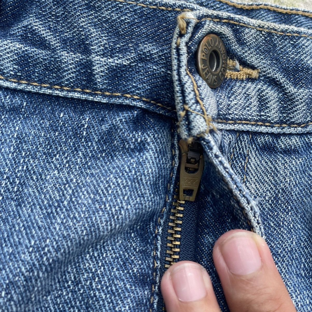 Polo Ralph Lauren “POLO RALPH LAUREN” RARE BAGGY JEANS STRAIGHT CUT JEANS Size US 34 / EU 50 - 6 Thumbnail