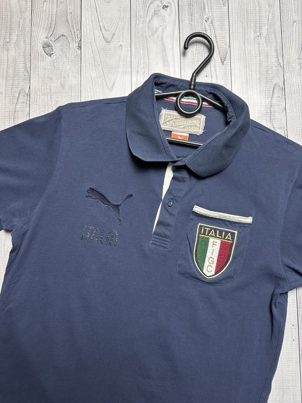 Vintage Vintage Italia logo polo size S Italy Size US S / EU 44-46 / 1 - 2 Thumbnail