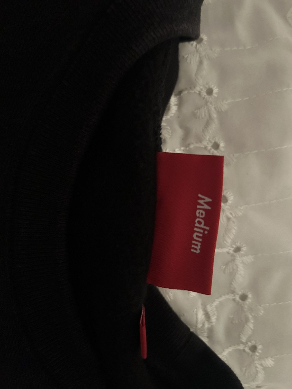 Supreme Supreme Black Washed Box Logo Crewneck Size US M / EU 48-50 / 2 - 4 Thumbnail