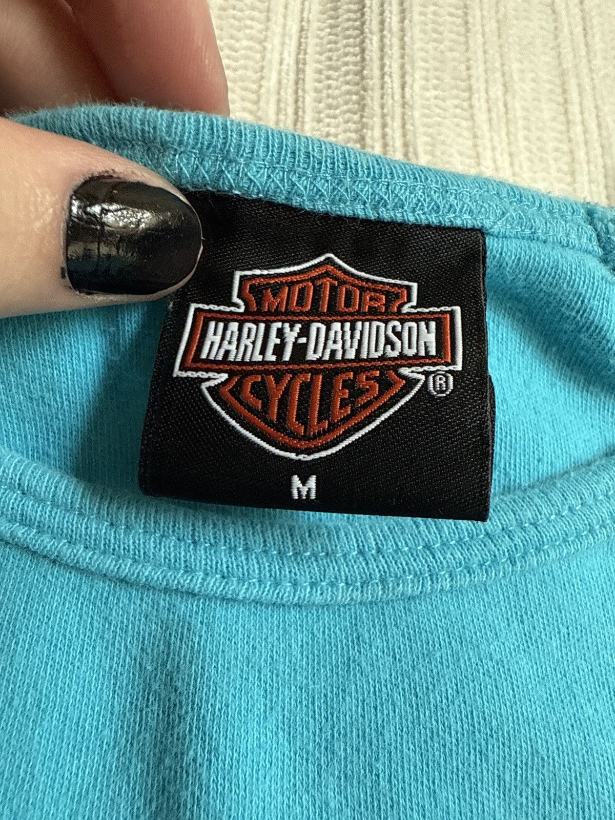 Harley Davidson Harley-Davidson top, baby-t fit Size M / US 6-8 / IT 42-44 - 4 Thumbnail