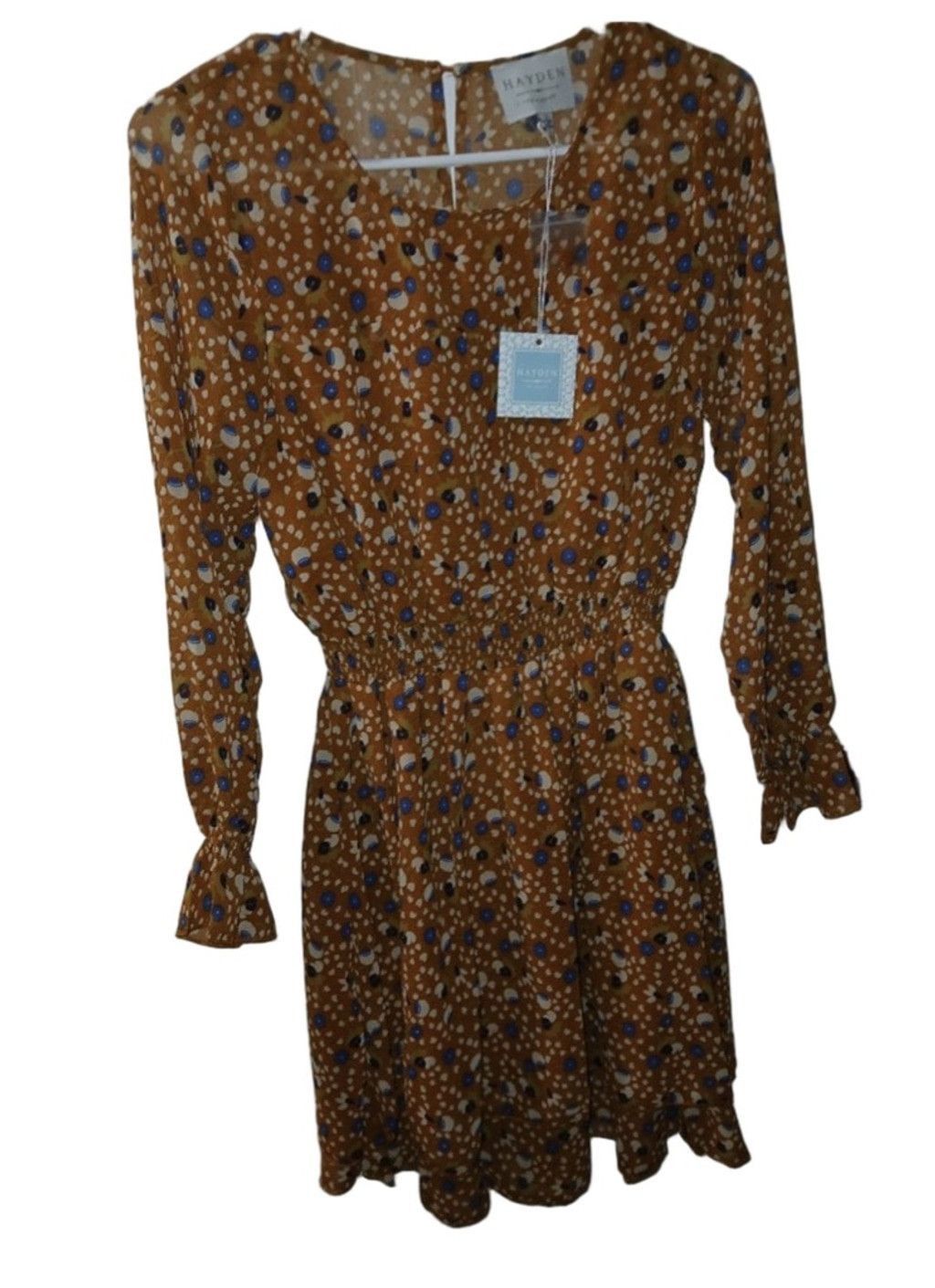 Hyden Yoo Hayden Los Angeles Floral Smocked Mini Dress Small Size S / US 4 / IT 40 - 2 Thumbnail