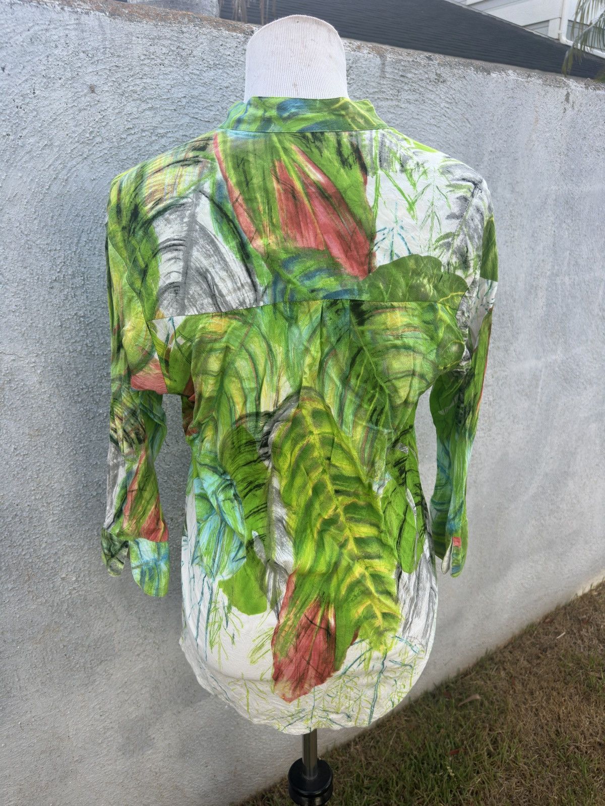 Jams World PreOwned Jams World Blouse Multicolored Button Up Women's XS Size XS / US 0-2 / IT 36-38 - 2 Thumbnail