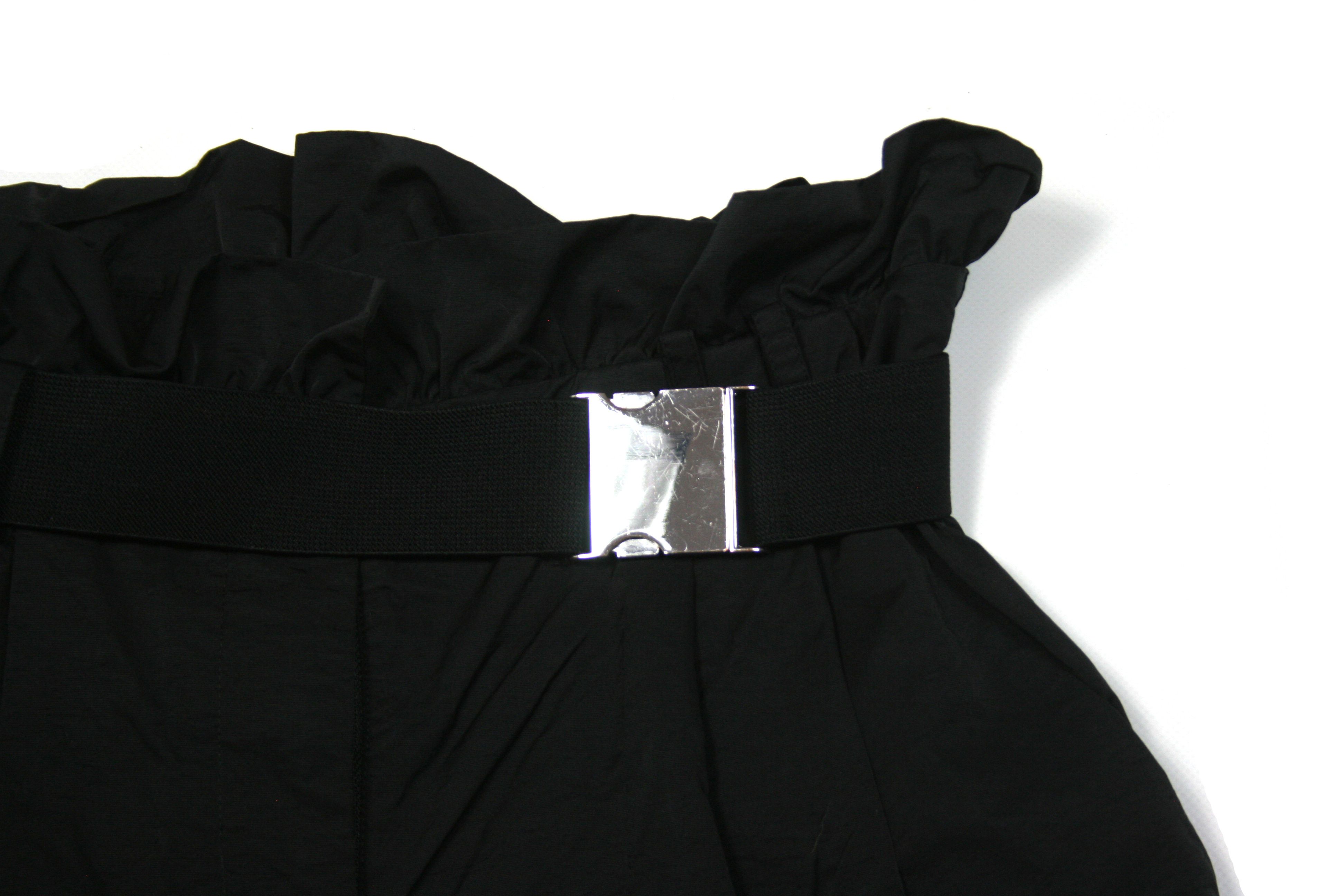 Other Oval Square Belted Cotton Nylon Shorts Size 30" / US 8 / IT 44 - 4 Thumbnail