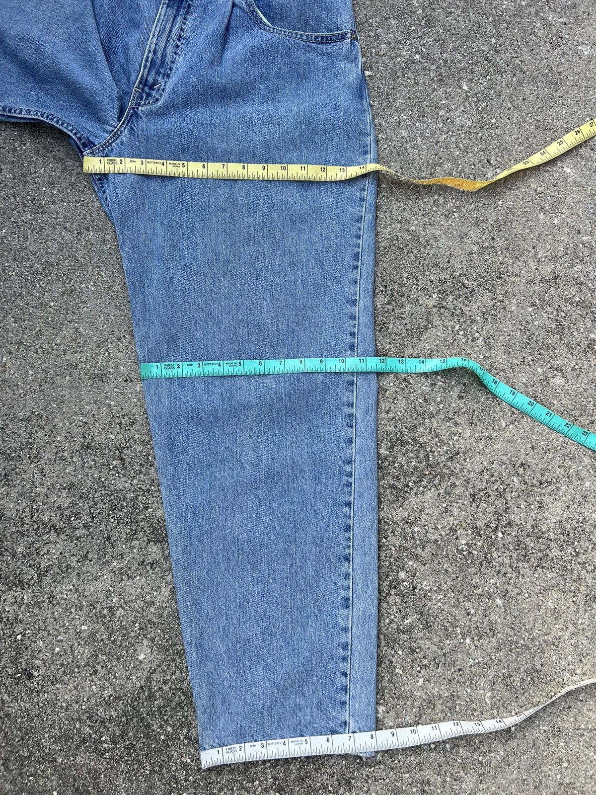 Levi's Vintage 1992 Levi’s L2 Light Blue Denim Baggy Fit Jeans Size US 33 - 4 Thumbnail