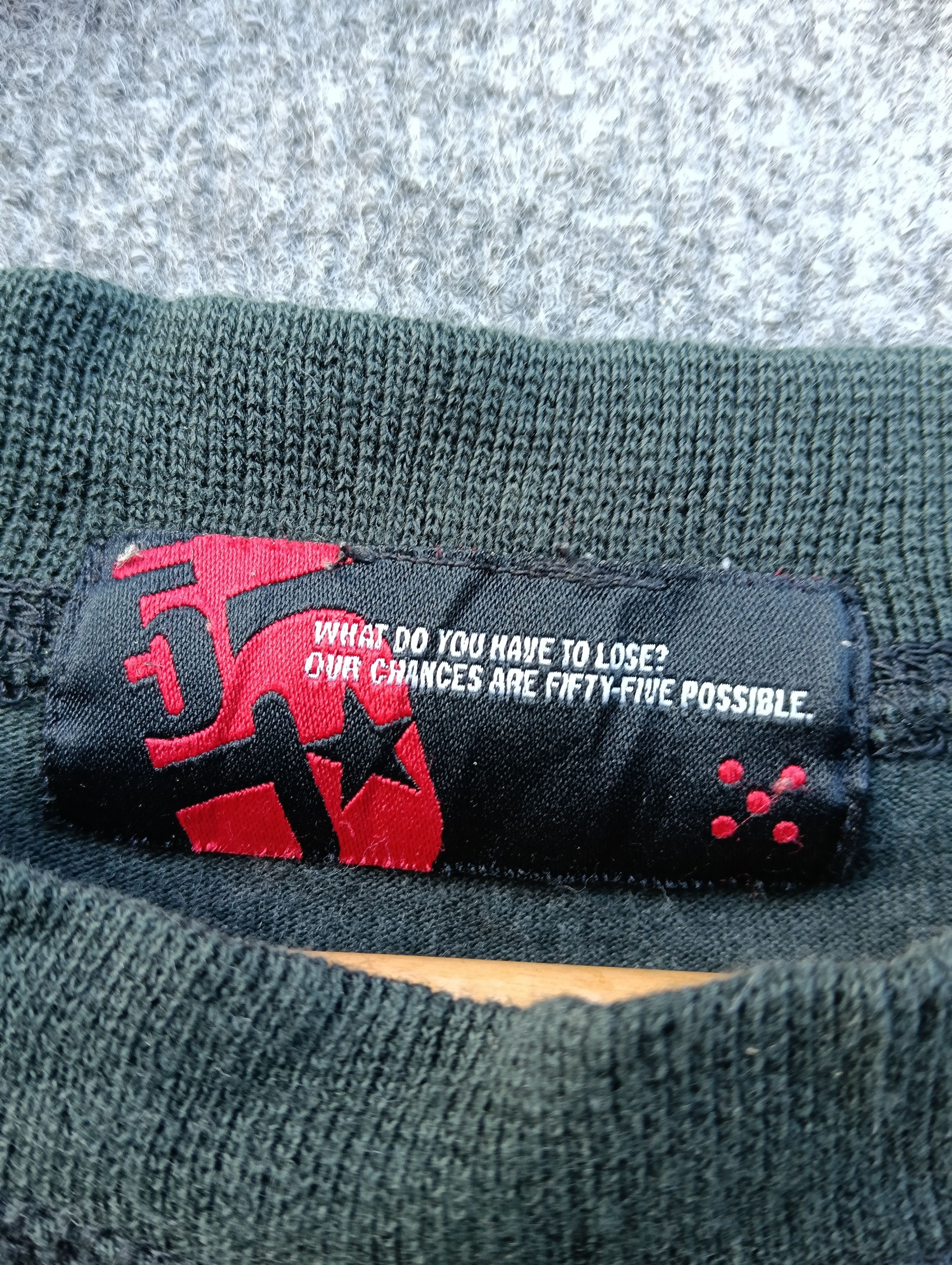 Japanese Brand Y2K black Tshirt faded. Size US M / EU 48-50 / 2 - 3 Thumbnail