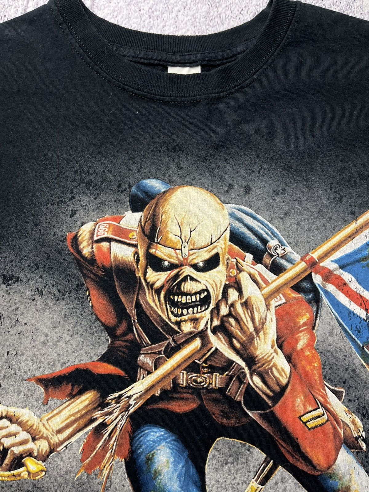 Band Tees Vintage Iron Maiden T-Shirt The Trooper 2013 Band Rock Y2K Size US XXL / EU 58 / 5 - 13 Thumbnail