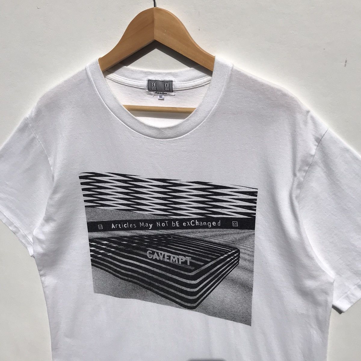 Cav Empt Cav Empt Articles May Not Be Exchanged Shirt Cav Empt Japan Size US XL / EU 56 / 4 - 7 Thumbnail
