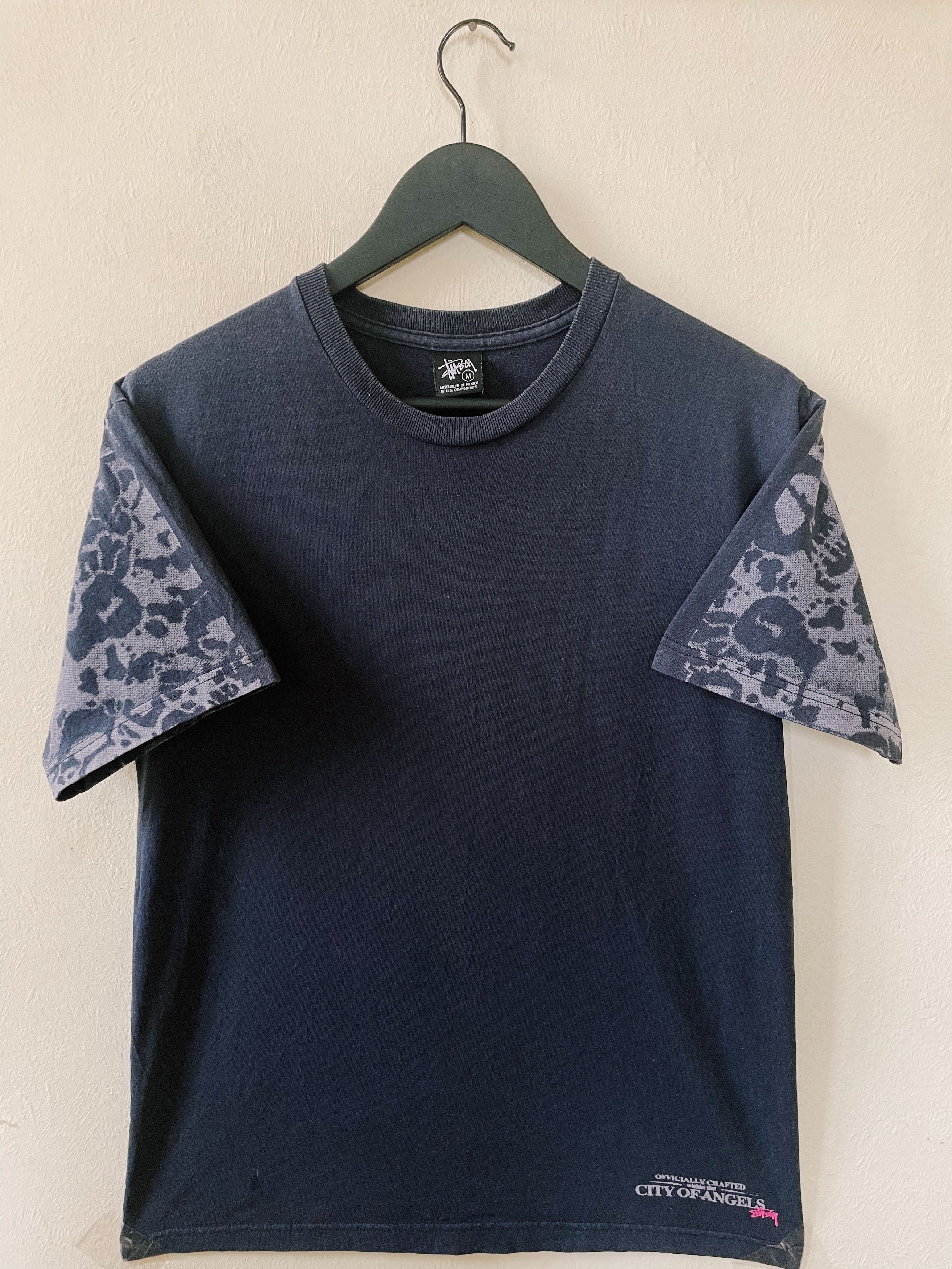 Stussy × Vintage Vintage Y2K Stussy City of Angels Skull T