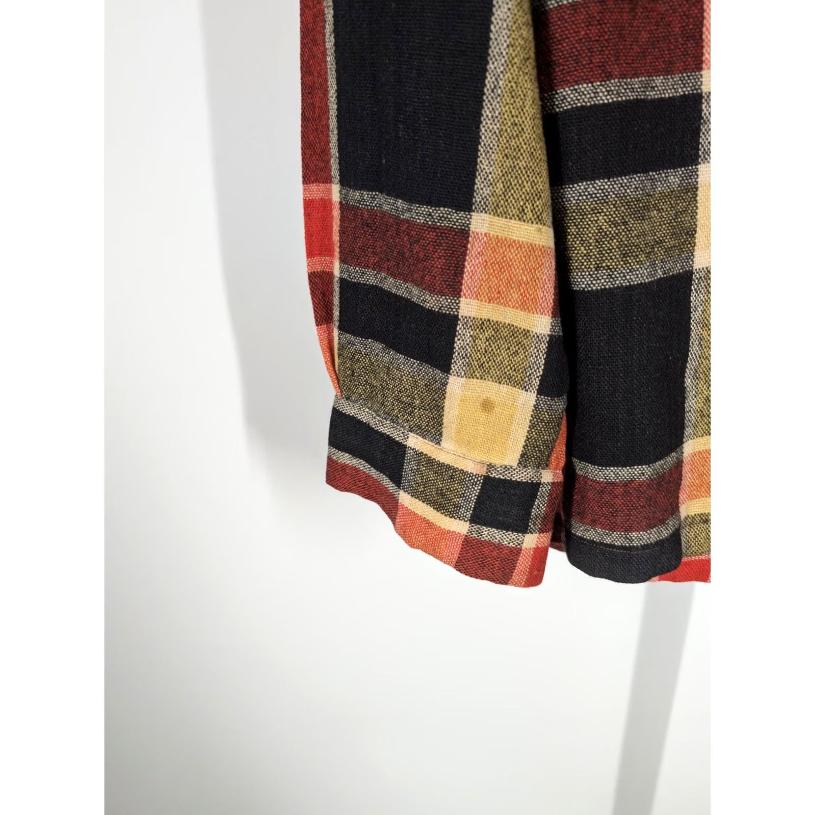 McGregor VINTAGE McGregor Shirt Rockabilly 1940s Loopneck Flannel Buffalo Plaid USA M Women? Size US M / EU 48-50 / 2 - 7 Thumbnail
