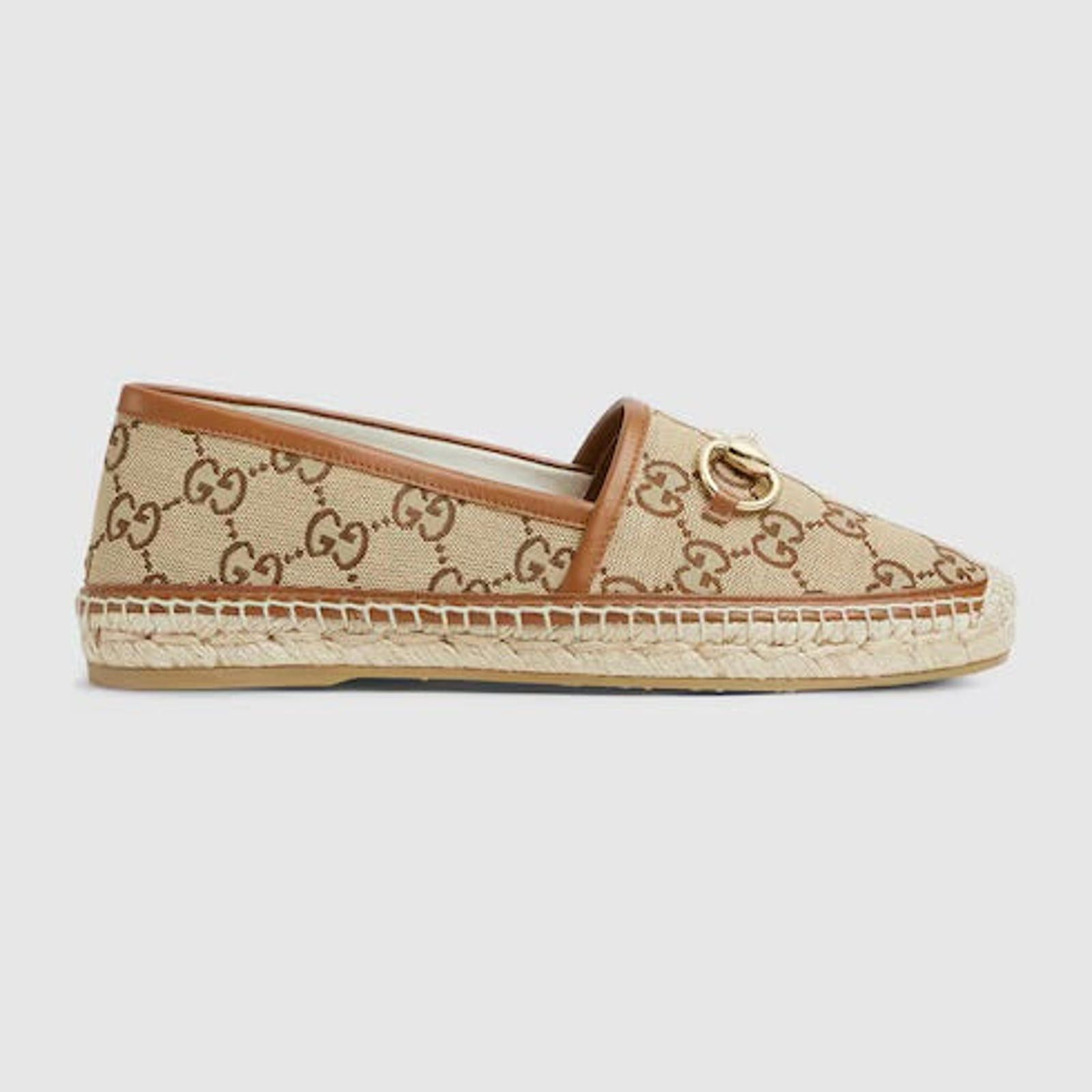 Gucci Gucci Horsebit GG Espadrilles Size US 7.5 / IT 37.5 - 1 Thumbnail