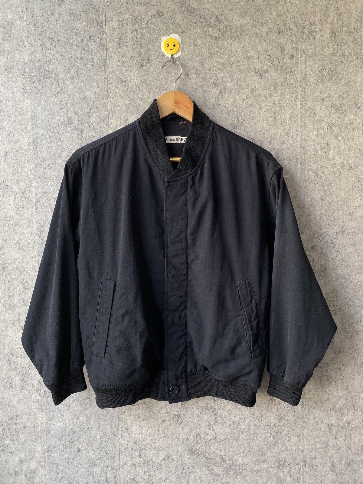 Comme des Garcons 80’s Comme Des Garcons By Rei Kawakubo Linen Bomber Jacket Size US M / EU 48-50 / 2 - 3 Thumbnail