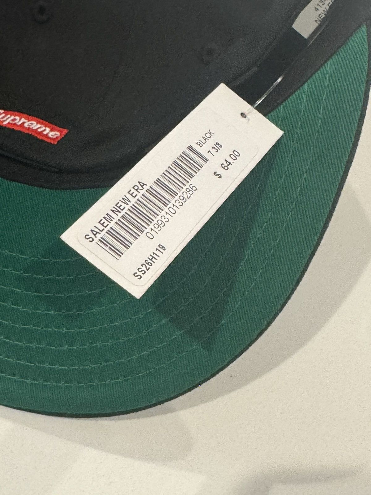S4LEM × Supreme SALEM New Era 59FIFTY Baseball Hat Size ONE SIZE - 3 Thumbnail