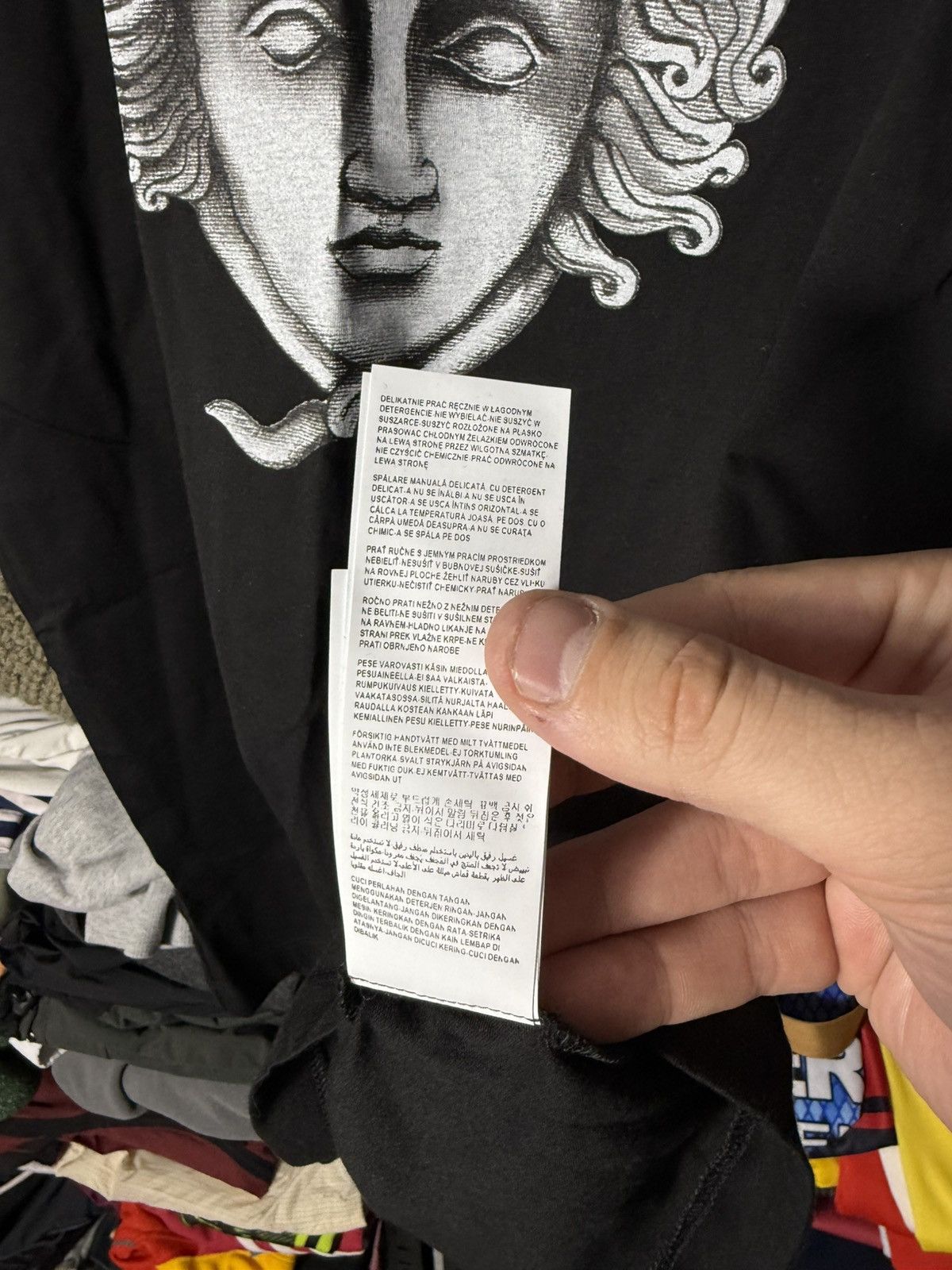 Versace NWT Versace Medusa Head T-Shirt Black Graphic Tee Cotton XL Size US XL / EU 56 / 4 - 13 Thumbnail