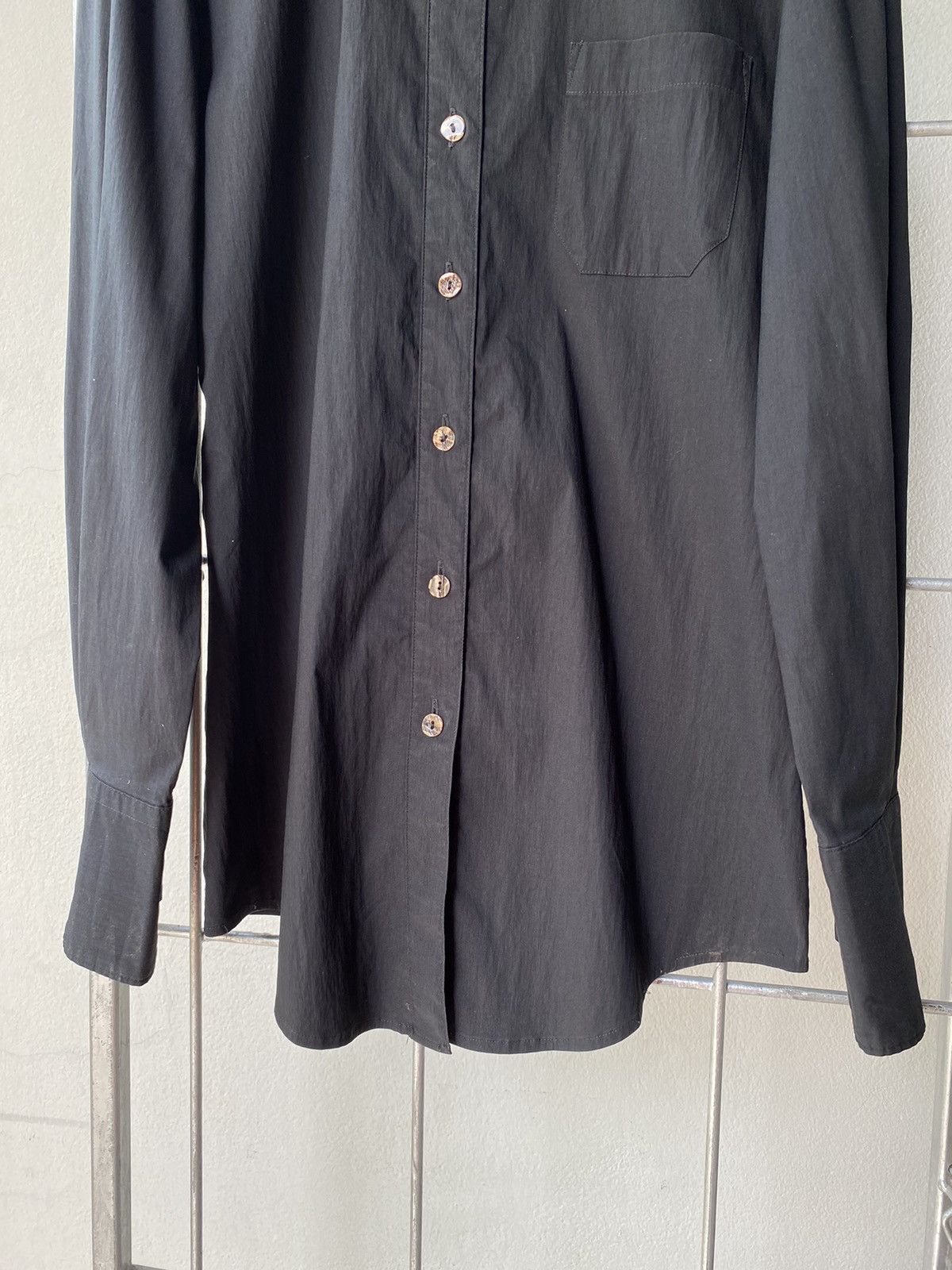 Jean Paul Gaultier Jean Paul Gaultier JPG Black Shirt Size S / US 4 / IT 40 - 16 Thumbnail