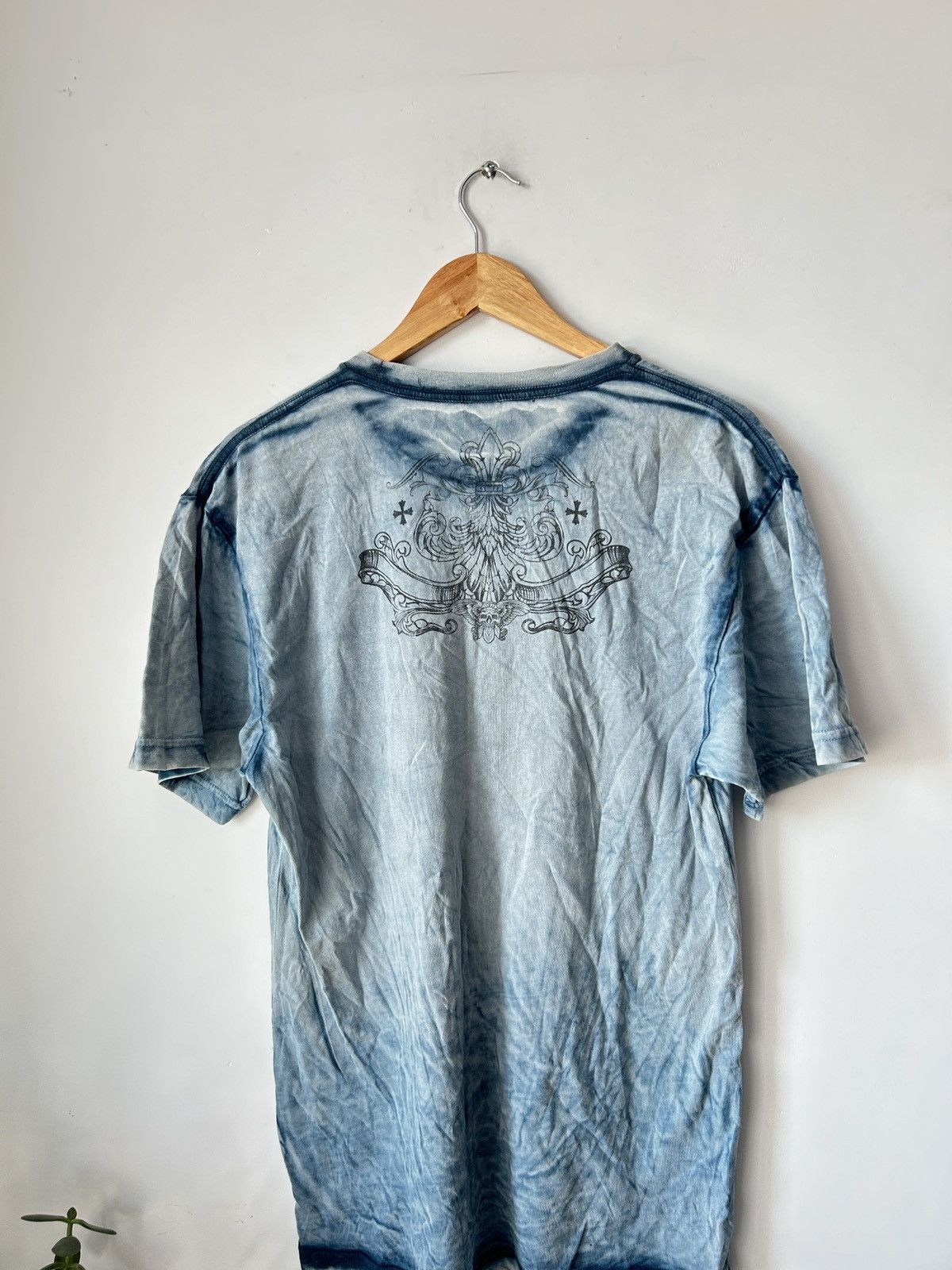 Affliction × Tapout × Vintage Vintage y2k mma grunge tapout silver star crow tshirt Size US L / EU 52-54 / 3 - 3 Thumbnail