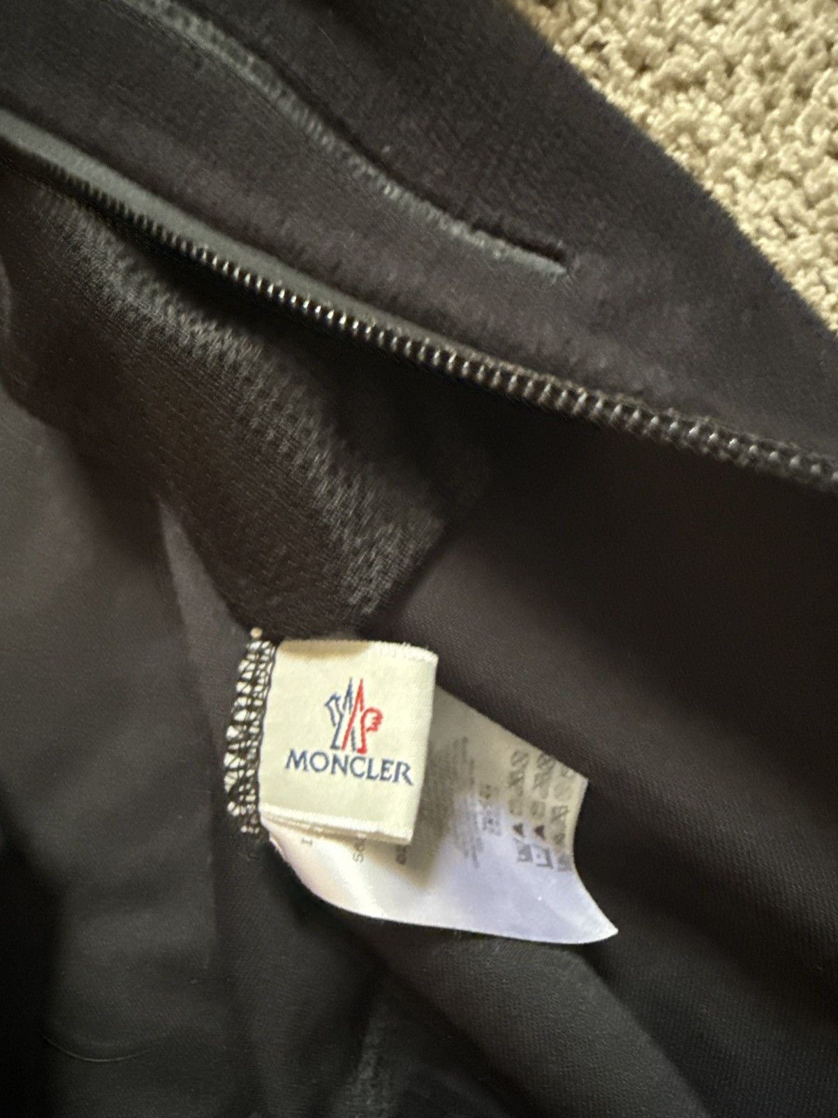Moncler × Moncler Grenoble Moncler Grenoble Maglia Cardigan Black Fleece Zip Jumper Size US M / EU 48-50 / 2 - 4 Thumbnail