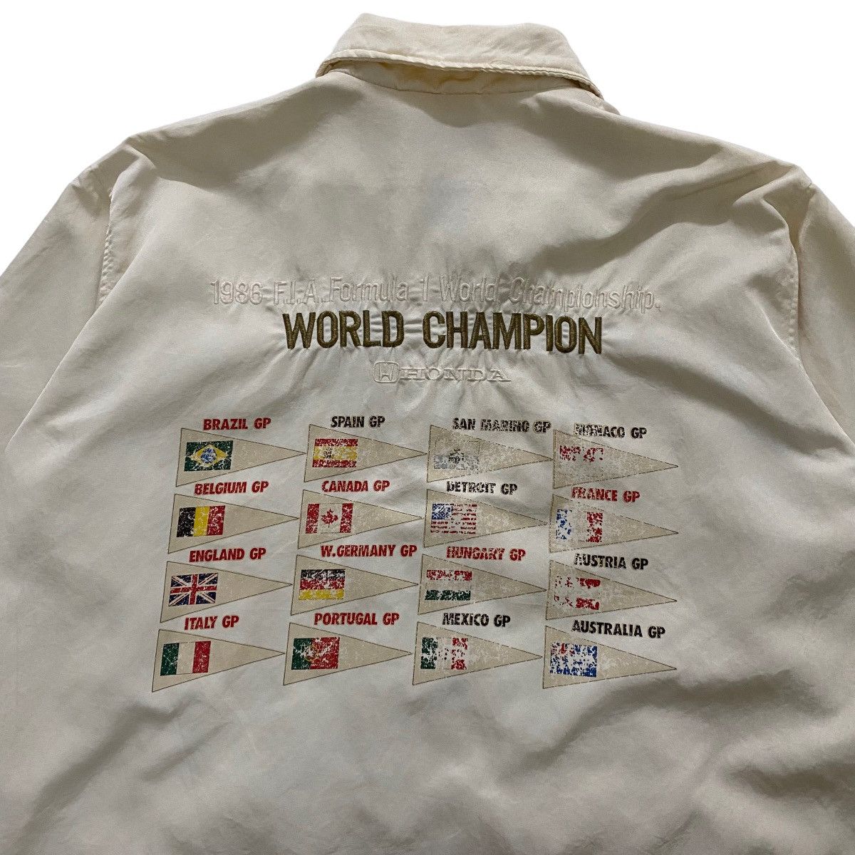 Honda ⚡️Vintage 80s Honda F1 World Championship coach jacket Size US M / EU 48-50 / 2 - 4 Thumbnail