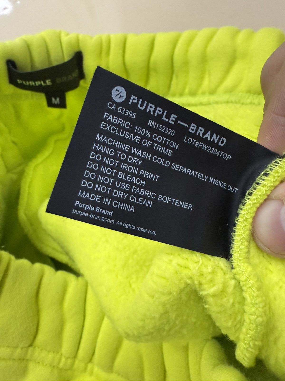 Purple Brand Purple Brand Flared Sulphur Paint Size US 32 / EU 48 - 4 Thumbnail