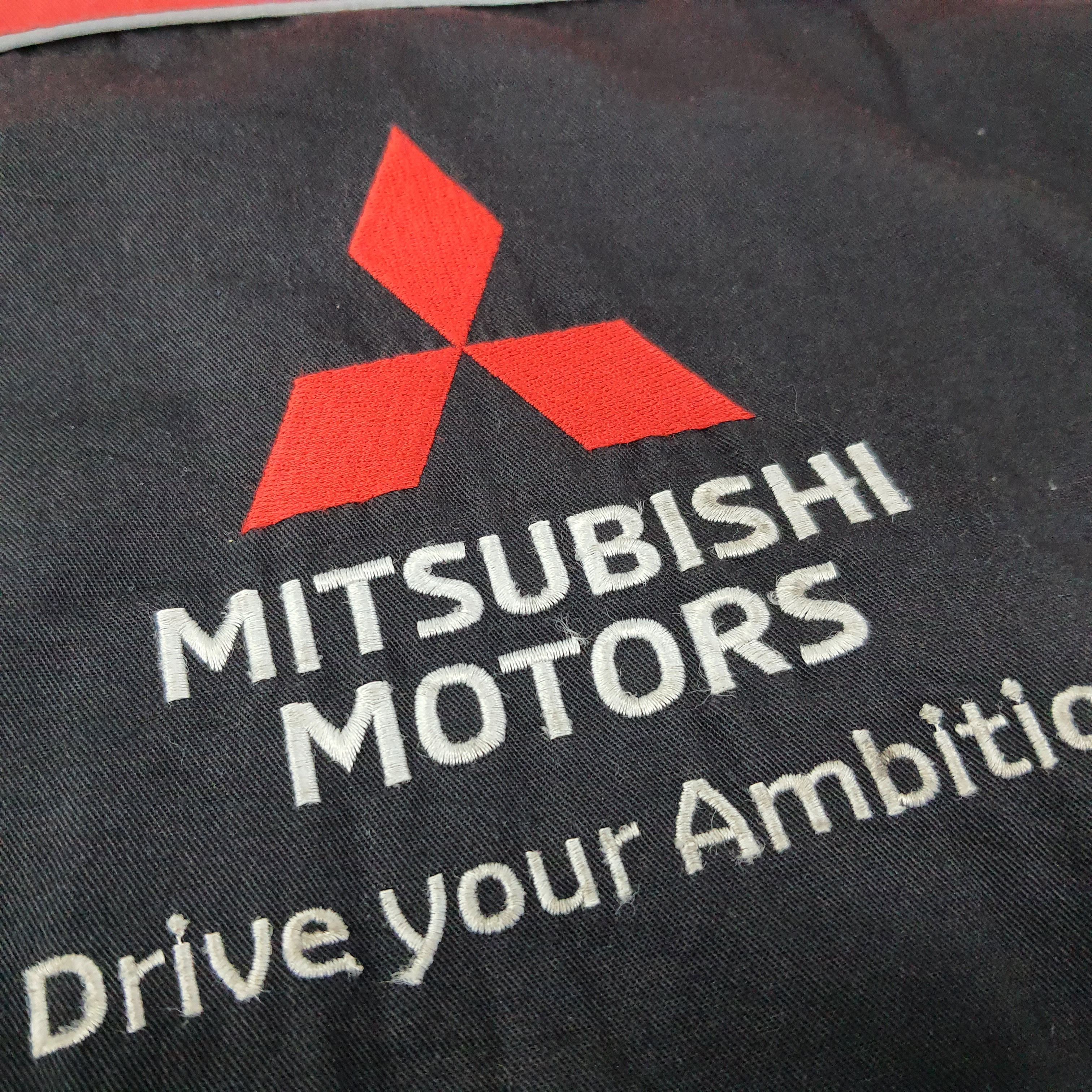 Japanese Brand Vintage Mitsubishi Motor Sports Racing Coverall C257N4 Size US XL / EU 56 / 4 - 2 Thumbnail