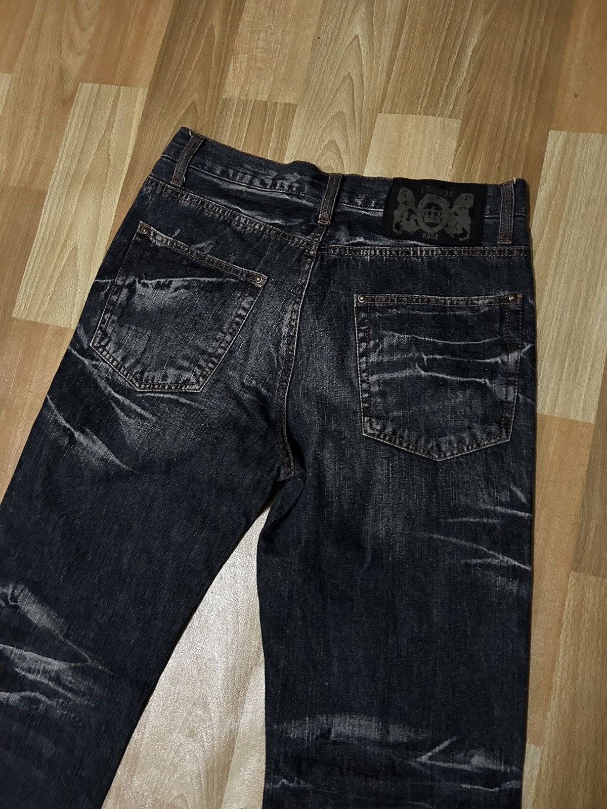 Designer × If Six Was Nine × LOWBOX 💥 RARE LOW BOX 2002 JEANS Size US 30 / EU 46 - 3 Thumbnail
