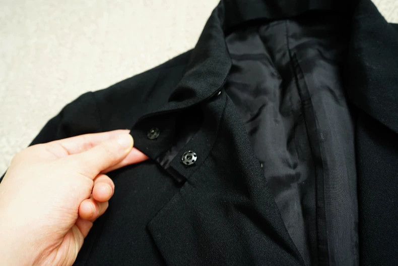 Yohji Yamamoto Yohji Yamamoto Detachable Collar Suit by Yohji Yamamoto Size US M / EU 48-50 / 2 - 6 Thumbnail