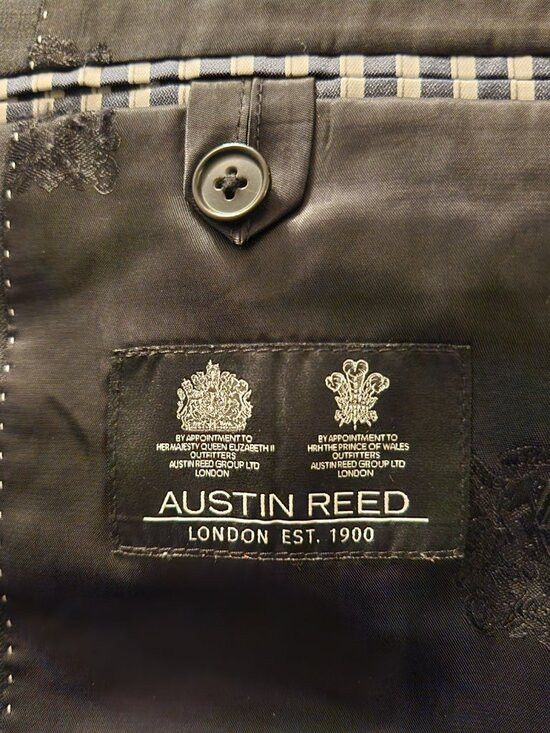 Austin Reed Austin reed men's 98%wool sport coat blazer jacket 50L Size 50L - 6 Thumbnail