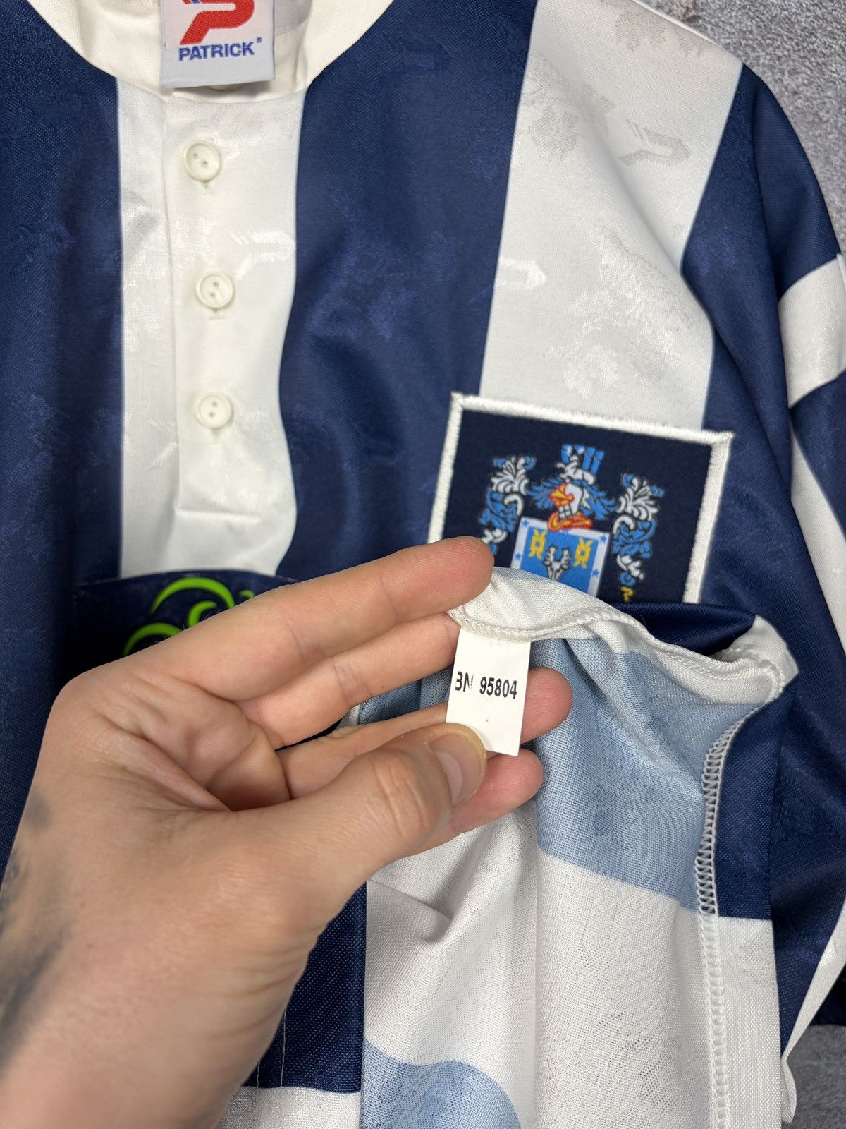 Vintage Vintage 1997 West Bromwich Albion #8 Sneekes Jersey T-shirt Size US M / EU 48-50 / 2 - 12 Thumbnail