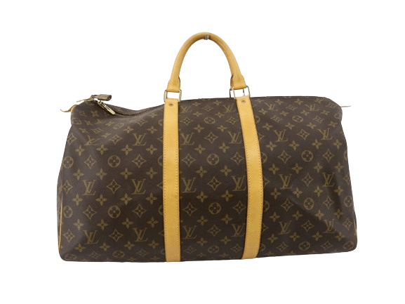 Louis Vuitton Louis Vuitton Keepall 50cm Monogram Canvas Brown Travel Bag Size ONE SIZE - 1 Thumbnail