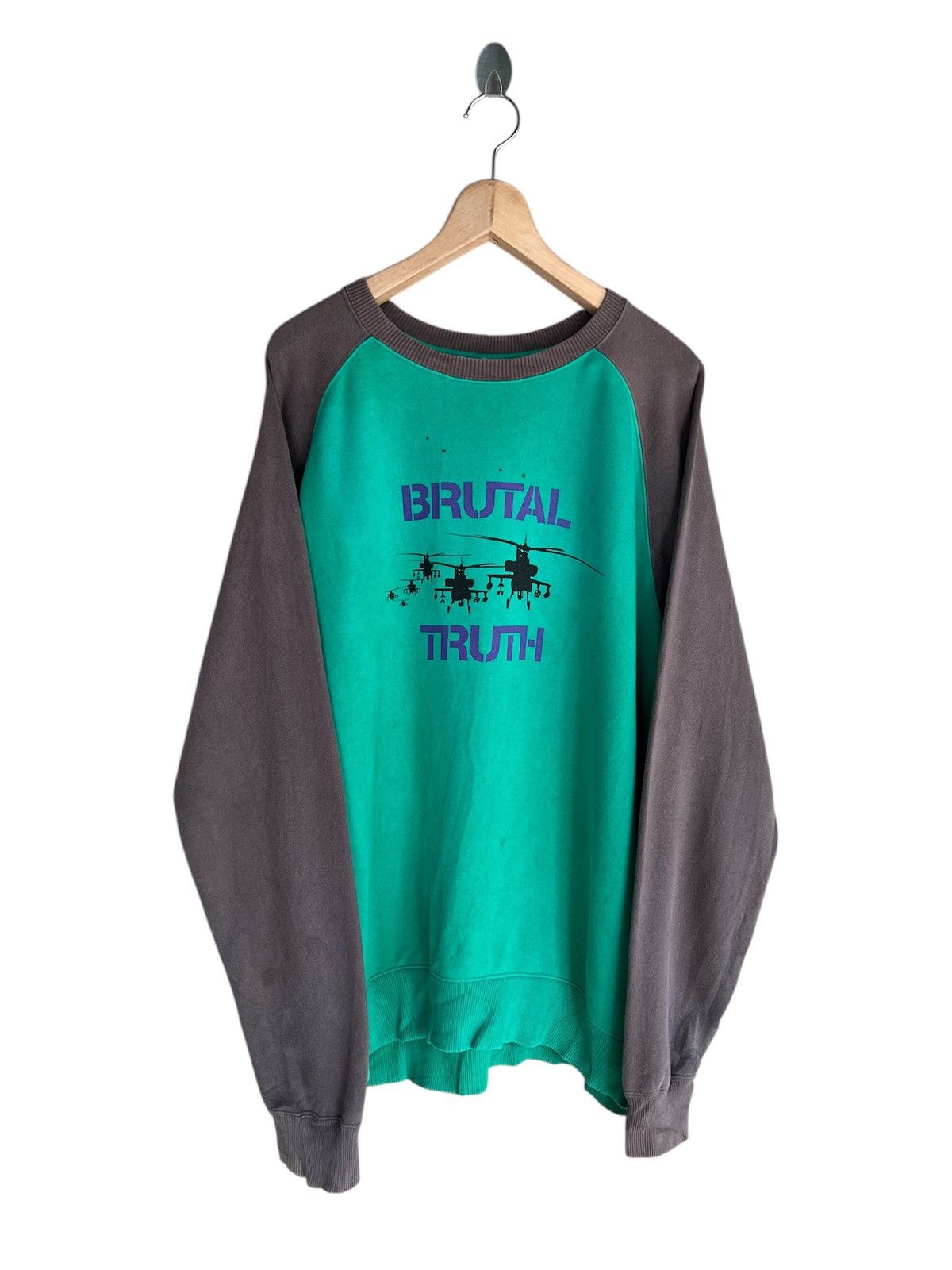Vintage Vintage Brutal Truth Sweatshirt Size US XL / EU 56 / 4 - 1 Thumbnail