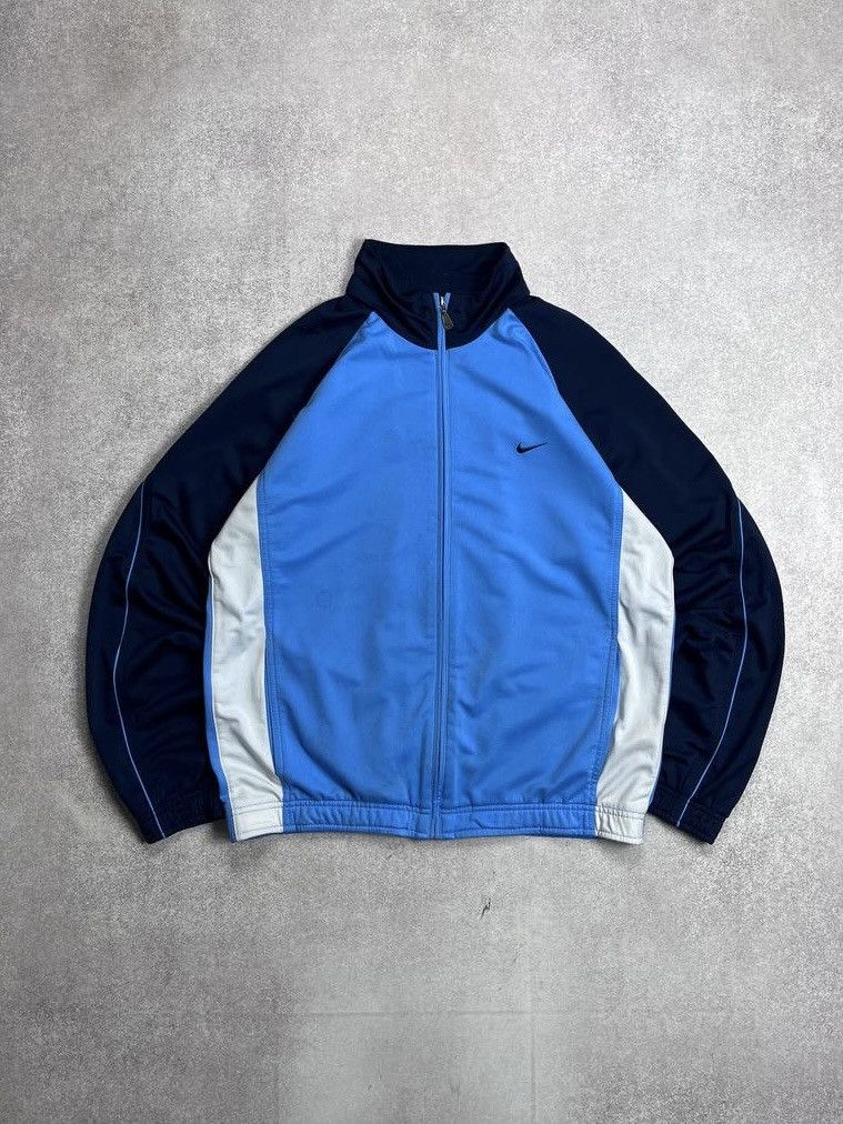Nike × Vintage Vintage Nike Retro Swoosh Nylon Tracksuit Y2K M Size US M / EU 48-50 / 2 - 3 Thumbnail